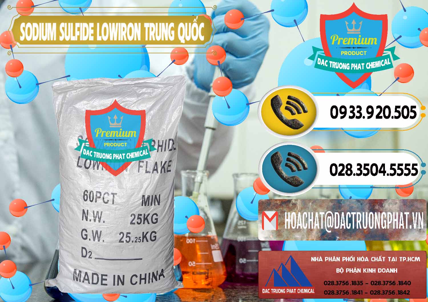 Đơn vị phân phối - bán Sodium Sulfide NA2S – Đá Thối Lowiron Trung Quốc China - 0227 - Nơi chuyên nhập khẩu - cung cấp hóa chất tại TP.HCM - hoachatdetnhuom.vn