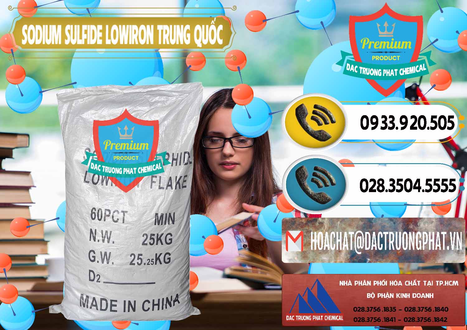 Đơn vị kinh doanh ( bán ) Sodium Sulfide NA2S – Đá Thối Lowiron Trung Quốc China - 0227 - Chuyên phân phối - kinh doanh hóa chất tại TP.HCM - hoachatdetnhuom.vn