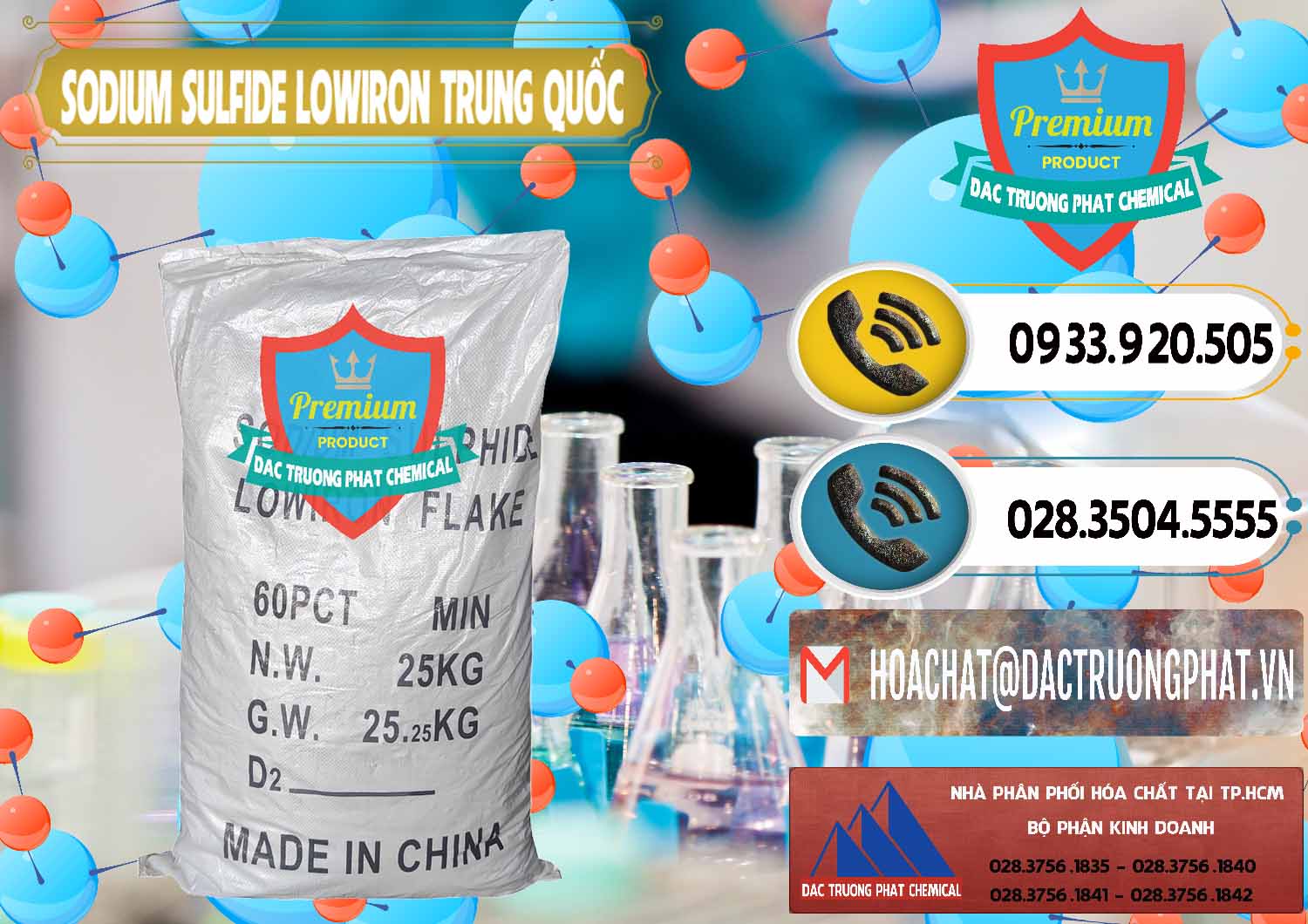 Nơi chuyên cung cấp & bán Sodium Sulfide NA2S – Đá Thối Lowiron Trung Quốc China - 0227 - Cty phân phối và cung cấp hóa chất tại TP.HCM - hoachatdetnhuom.vn