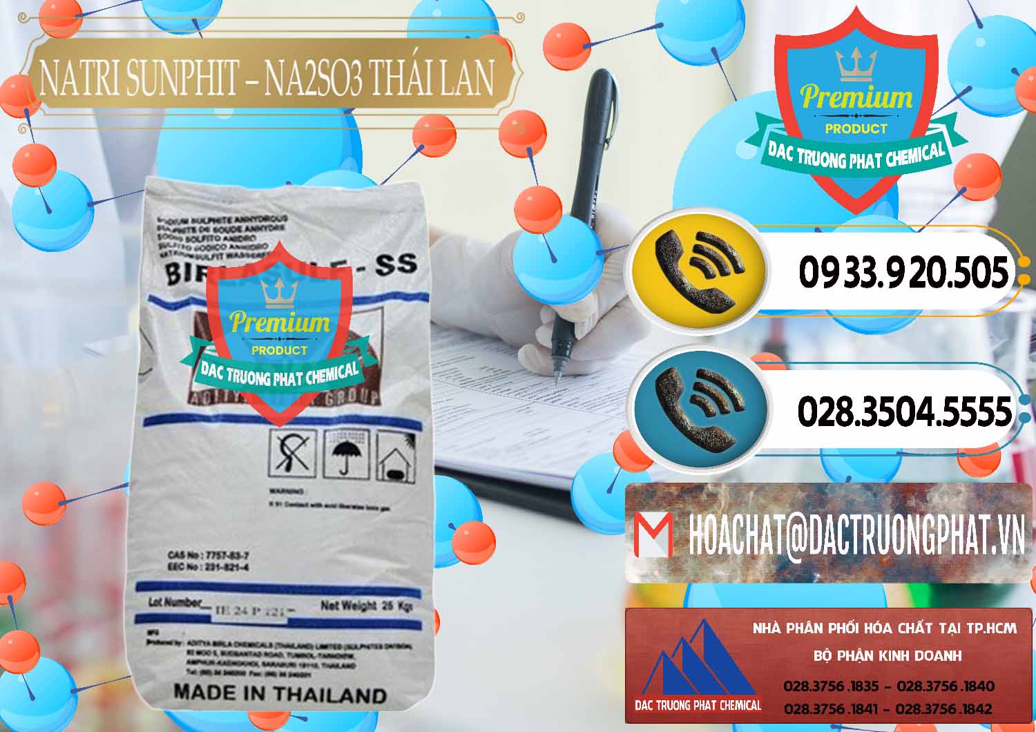 Chuyên nhập khẩu & bán Natri Sunphit - NA2SO3 Thái Lan - 0105 - Nơi chuyên phân phối _ bán hóa chất tại TP.HCM - hoachatdetnhuom.vn