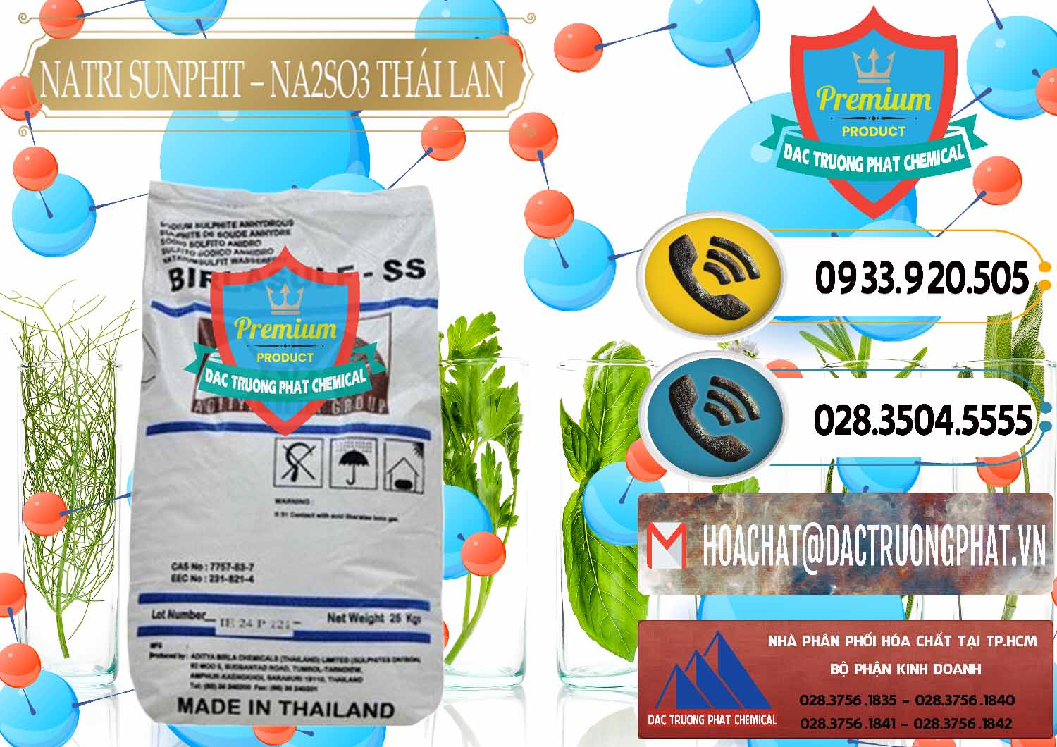Nơi chuyên kinh doanh & bán Natri Sunphit - NA2SO3 Thái Lan - 0105 - Công ty chuyên nhập khẩu - cung cấp hóa chất tại TP.HCM - hoachatdetnhuom.vn