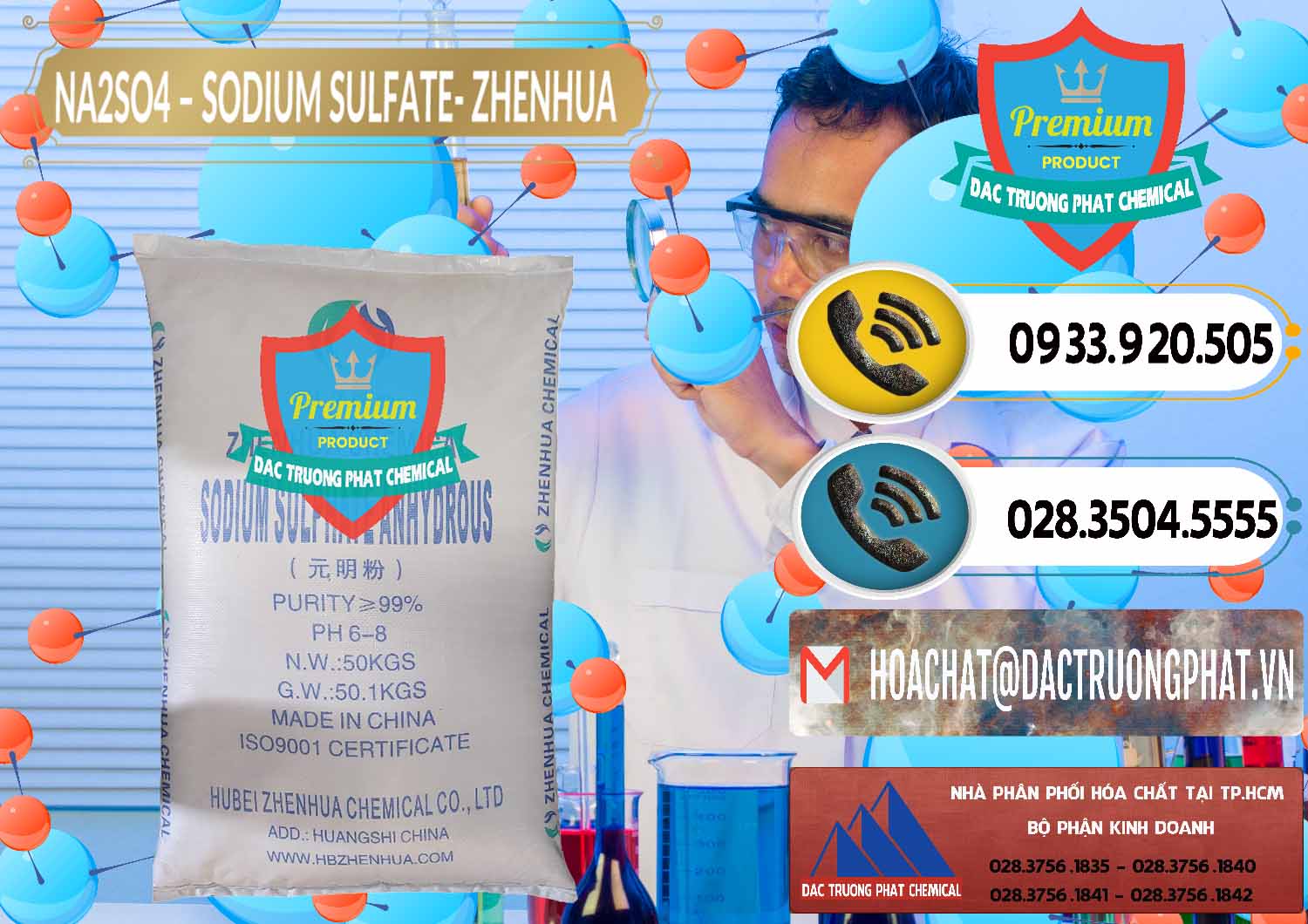 Công ty bán / phân phối Sodium Sulphate Powder # Muối Sulfate Zhenhua Trung Quốc China Công ty chuyên bán - cung cấp Sodium Sulphate - Muối Sunfat Na2SO4 Zhenhua Trung Quốc China - 0101 - Công ty bán - cung cấp hóa chất tại TP.HCM - hoachatdetnhuom.vn