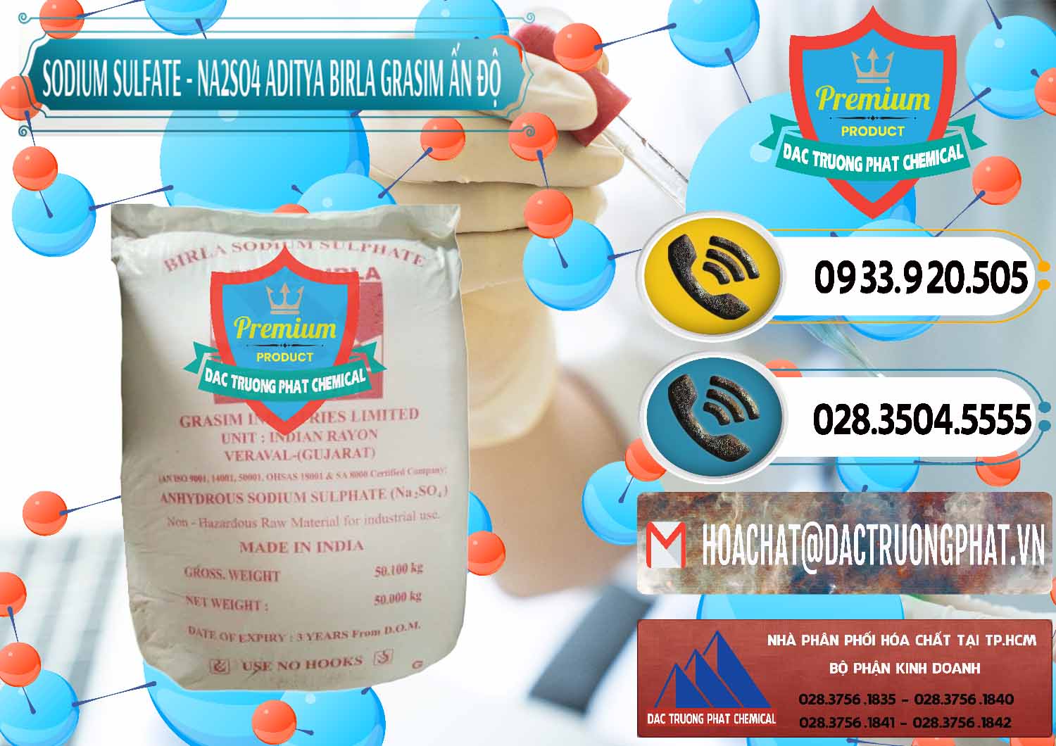 Công ty chuyên bán và cung ứng Sodium Sulphate - Muối Sunfat Na2SO4 Grasim Ấn Độ India - 0356 - Phân phối & cung ứng hóa chất tại TP.HCM - hoachatdetnhuom.vn