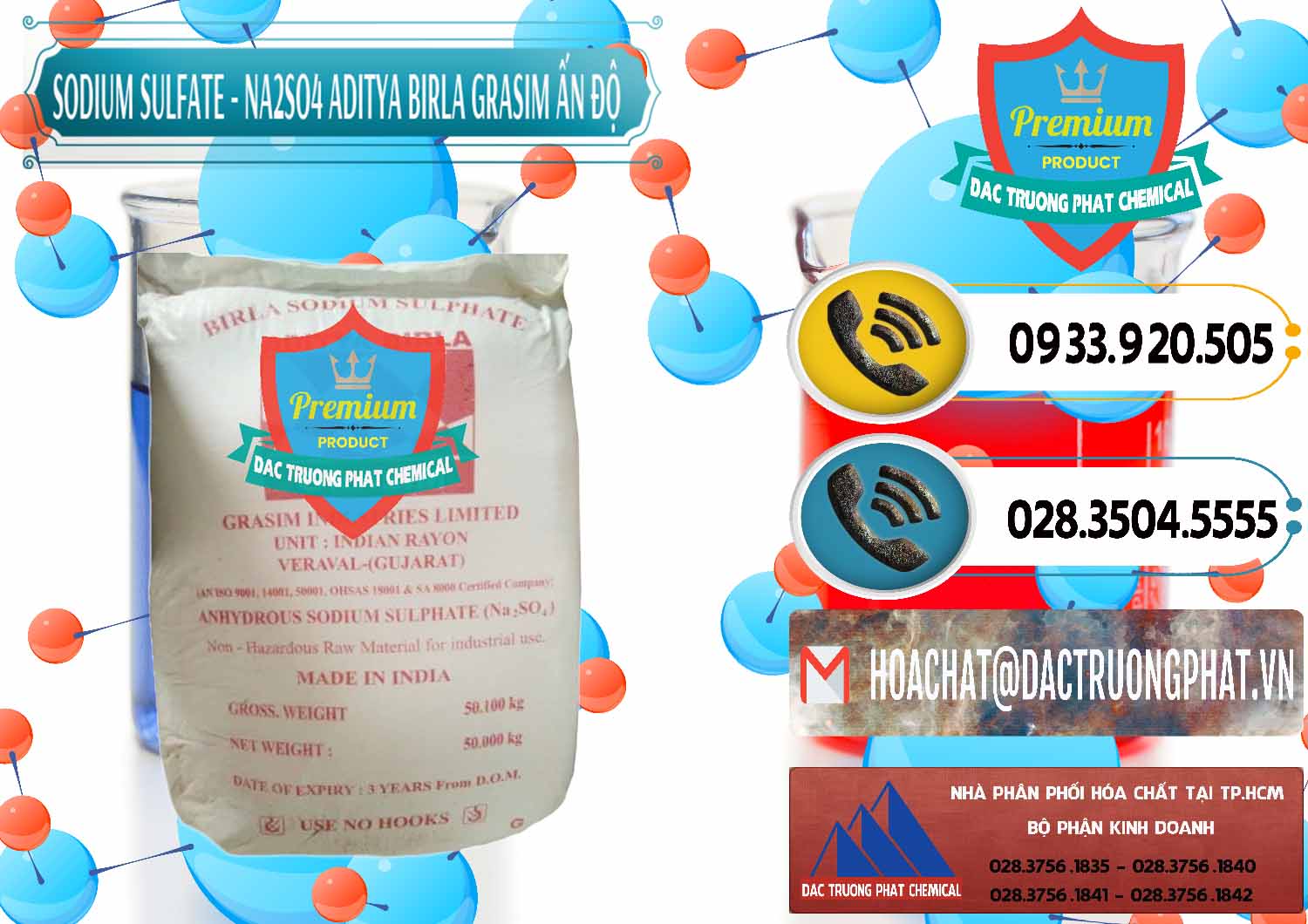 Công ty bán và cung cấp Sodium Sulphate - Muối Sunfat Na2SO4 Grasim Ấn Độ India - 0356 - Công ty chuyên nhập khẩu - cung cấp hóa chất tại TP.HCM - hoachatdetnhuom.vn