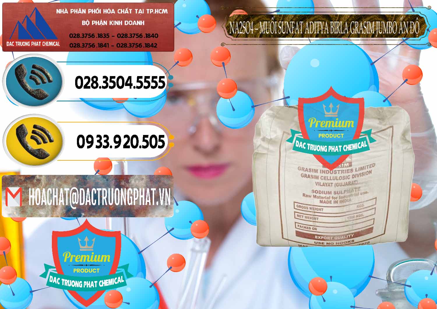 Chuyên kinh doanh ( bán ) Sodium Sulphate - Muối Sunfat Na2SO4 Jumbo Bành Aditya Birla Grasim Ấn Độ India - 0357 - Nhập khẩu & cung cấp hóa chất tại TP.HCM - hoachatdetnhuom.vn