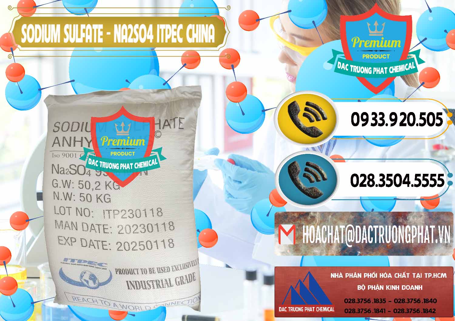 Chuyên kinh doanh & bán Sodium Sulphate - Muối Sunfat Na2SO4 ITPEC Trung Quốc China - 0340 - Công ty chuyên bán & phân phối hóa chất tại TP.HCM - hoachatdetnhuom.vn