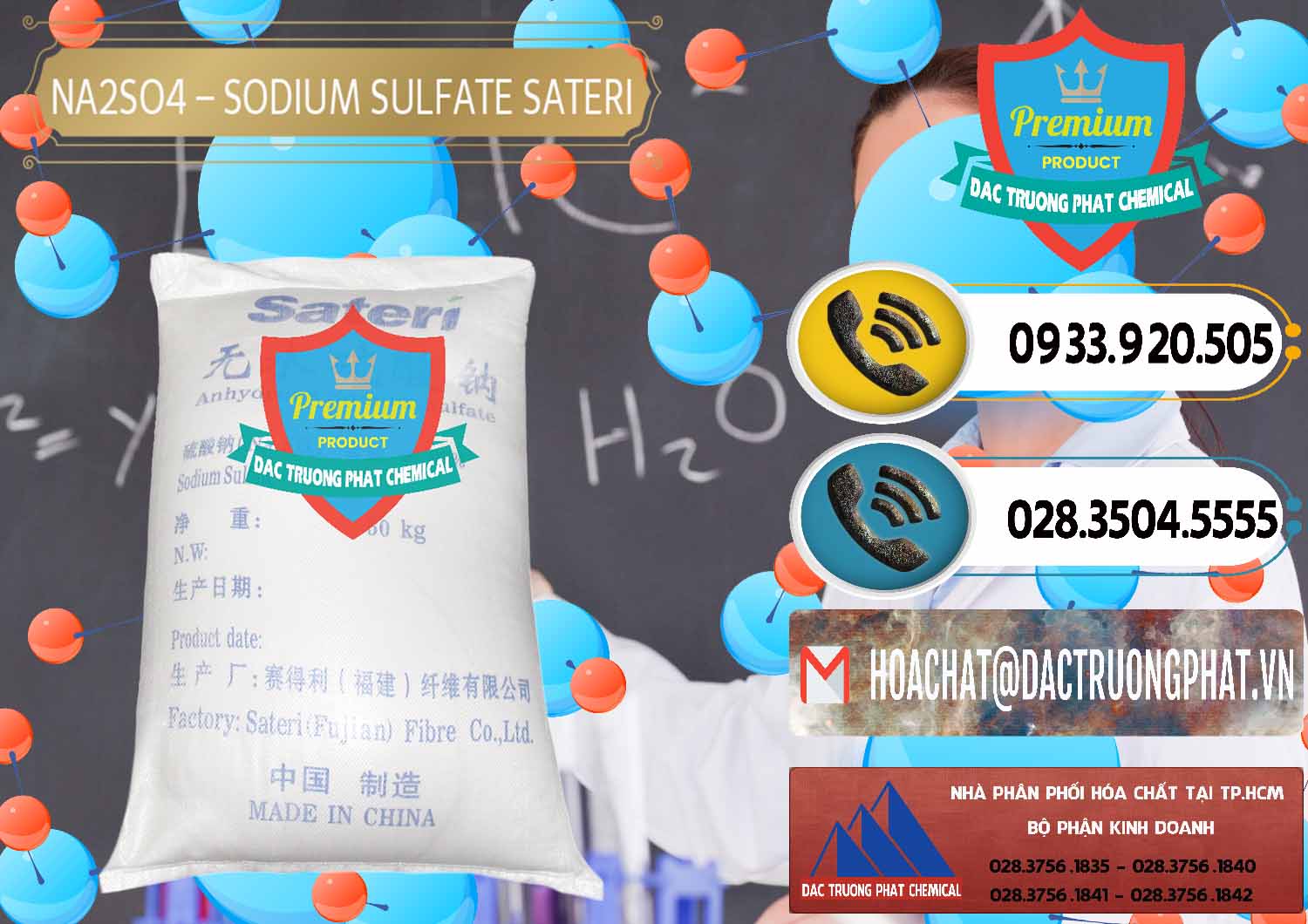 Công ty bán ( phân phối ) Sodium Sulphate - Muối Sunfat Na2SO4 Sateri Trung Quốc China - 0100 - Cty chuyên phân phối - cung ứng hóa chất tại TP.HCM - hoachatdetnhuom.vn