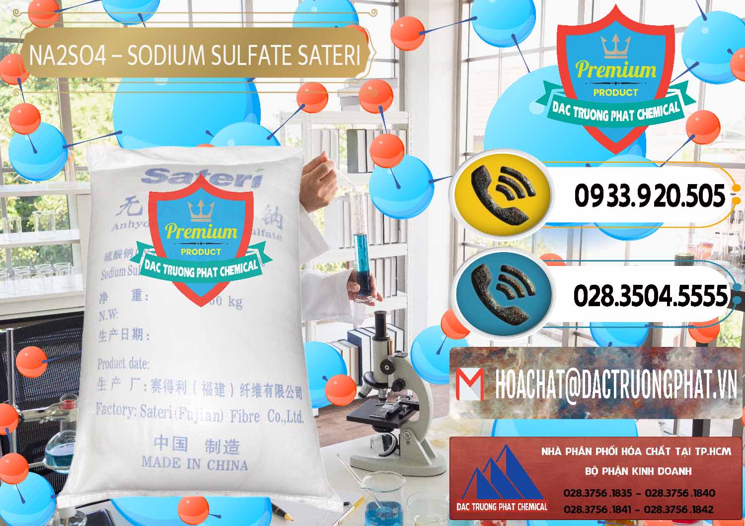 Đơn vị kinh doanh > bán hóa chất Muối Sulfate × Powder Natri Sulfate Sateri Trung Quốc China Đơn vị phân phối - bán Sodium Sulphate - Muối Sunfat Na2SO4 Sateri Trung Quốc China - 0100 - Nơi phân phối và bán hóa chất tại TP.HCM - hoachatdetnhuom.vn