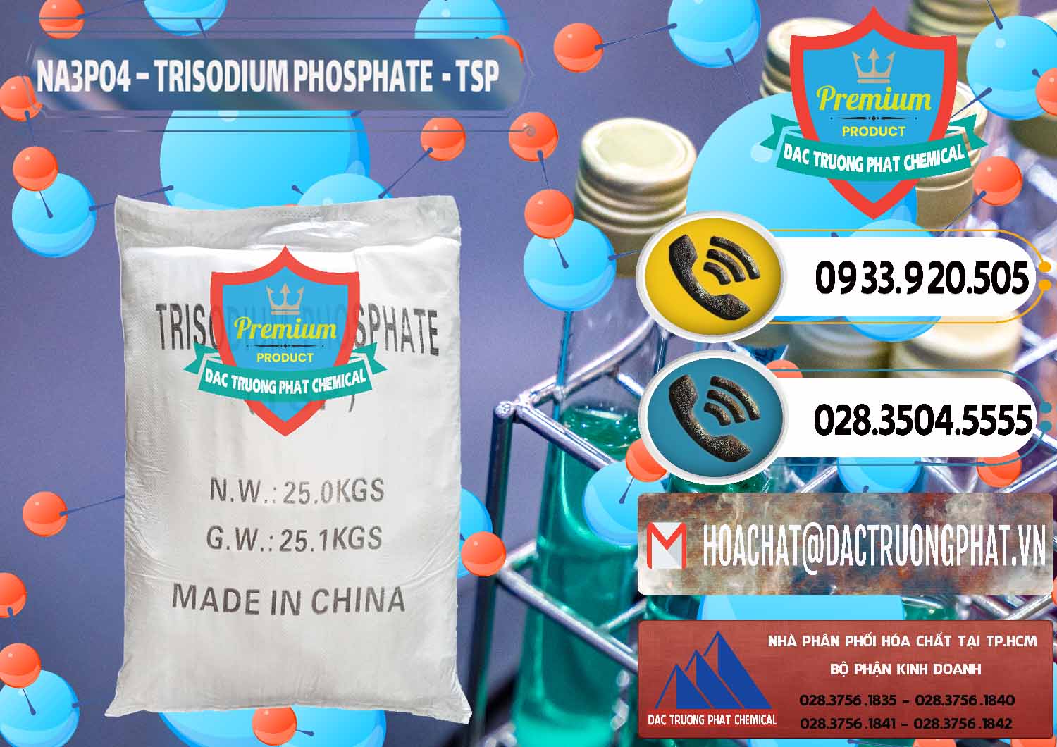 Nơi bán _ cung ứng Na3PO4 – Trisodium Phosphate Trung Quốc China TSP - 0103 - Nơi bán ( phân phối ) hóa chất tại TP.HCM - hoachatdetnhuom.vn