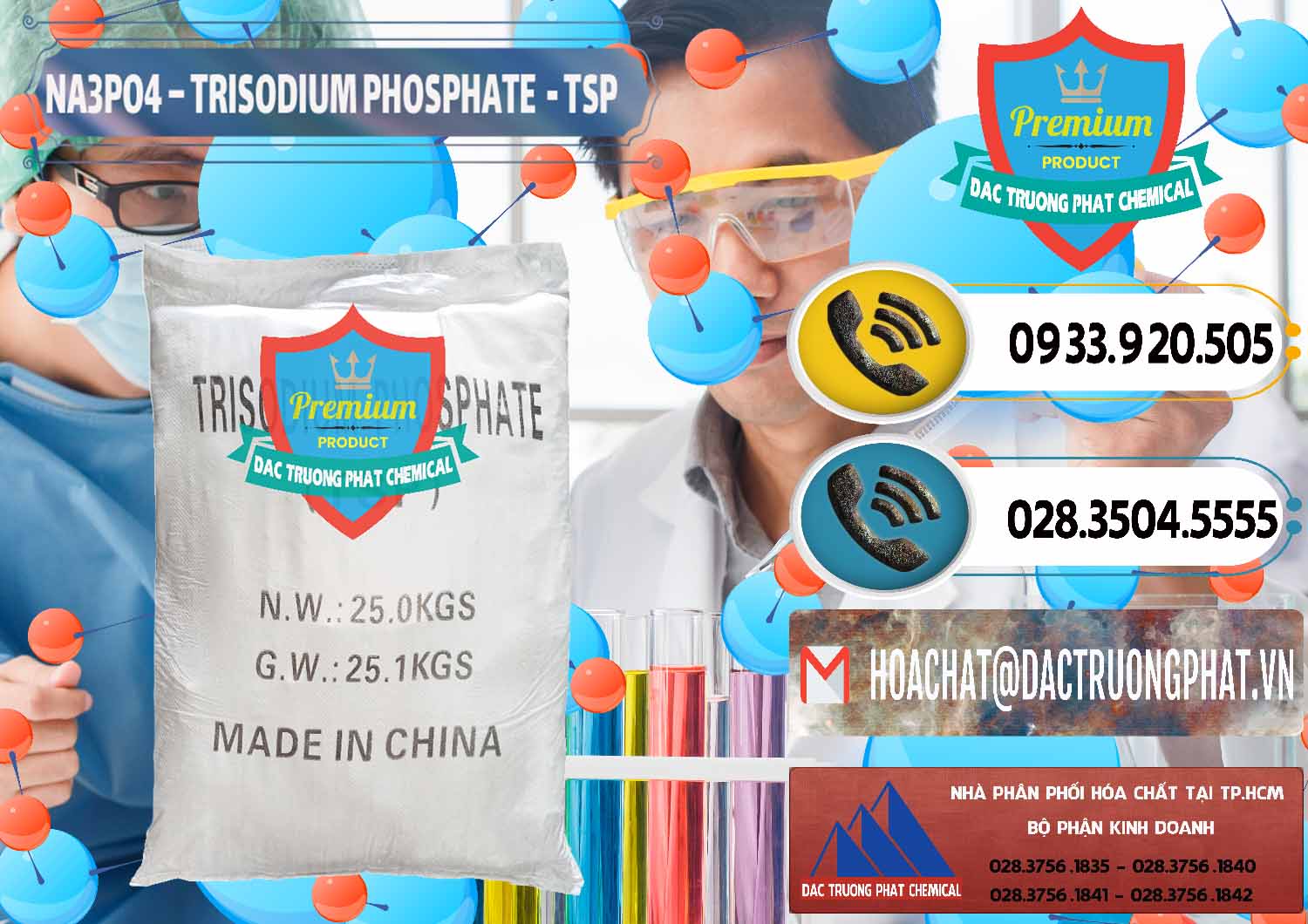 Cty bán œ cung ứng hóa chất Bột Natri Phosphat & Sodium Phosphate TSP Trung Quốc China tại Kiên Giang Công ty chuyên bán - cung cấp Na3PO4 – Trisodium Phosphate Trung Quốc China TSP - 0103 - Cty chuyên kinh doanh và cung cấp hóa chất tại TP.HCM - hoachatdetnhuom.vn
