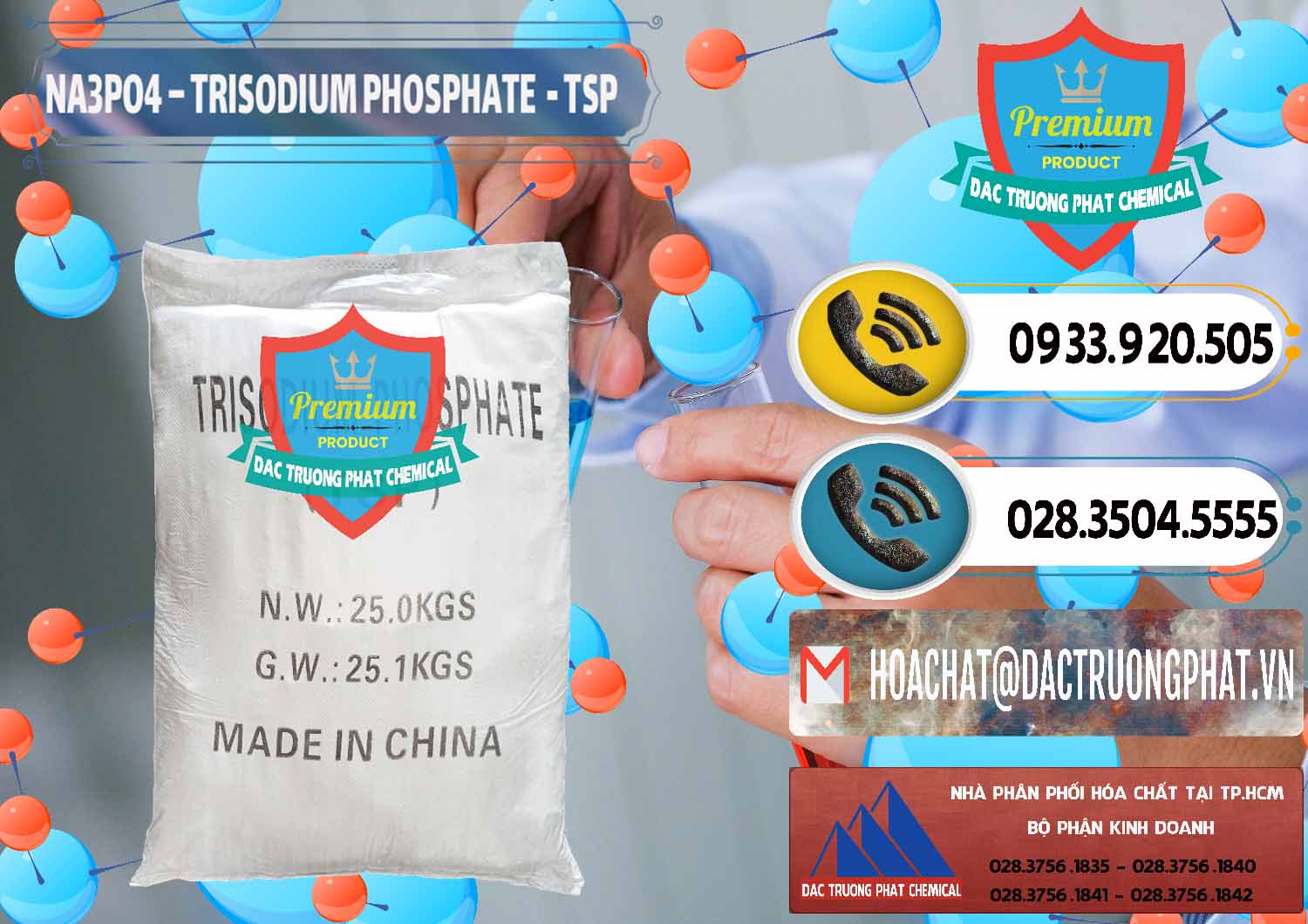 Cty chuyên kinh doanh » bán hóa chất Trisodium photphat Dạng Bột # Sodium Phosphate TSP Trung Quốc China tại An Giang Nơi chuyên kinh doanh ( bán ) Na3PO4 – Trisodium Phosphate Trung Quốc China TSP - 0103 - Cty chuyên nhập khẩu & phân phối hóa chất tại TP.HCM - hoachatdetnhuom.vn
