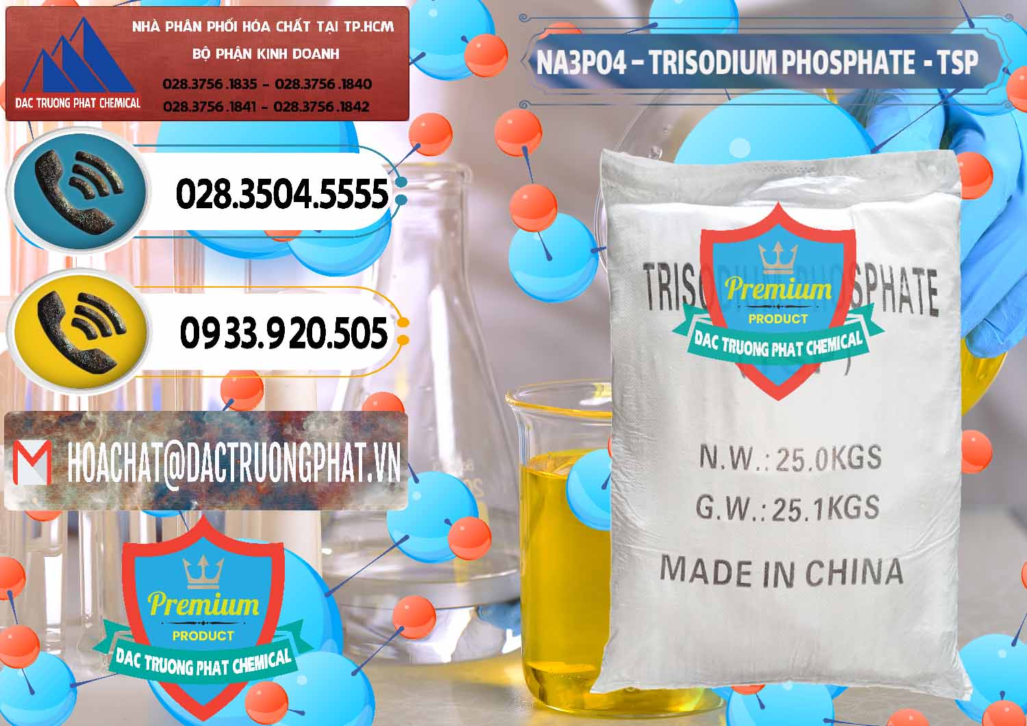 Đơn vị chuyên cung ứng ( bán ) Na3PO4 – Trisodium Phosphate Trung Quốc China TSP - 0103 - Đơn vị cung cấp _ phân phối hóa chất tại TP.HCM - hoachatdetnhuom.vn