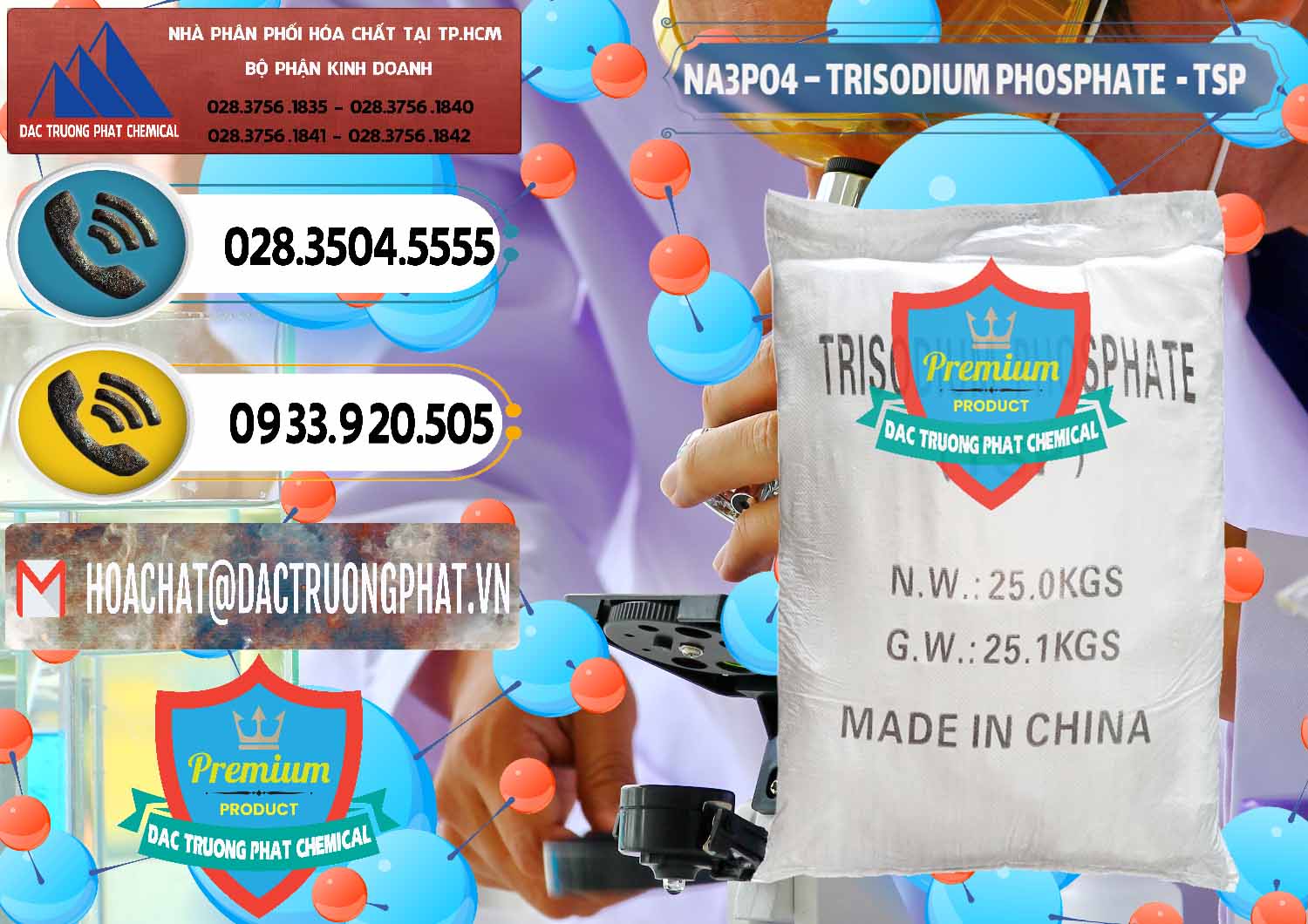Nhà cung cấp # bán Sodium Phosphate × Natri Phosphate Bột TSP Trung Quốc China tại Vĩnh Long Công ty chuyên phân phối & bán Na3PO4 – Trisodium Phosphate Trung Quốc China TSP - 0103 - Cty chuyên cung cấp ( bán ) hóa chất tại TP.HCM - hoachatdetnhuom.vn