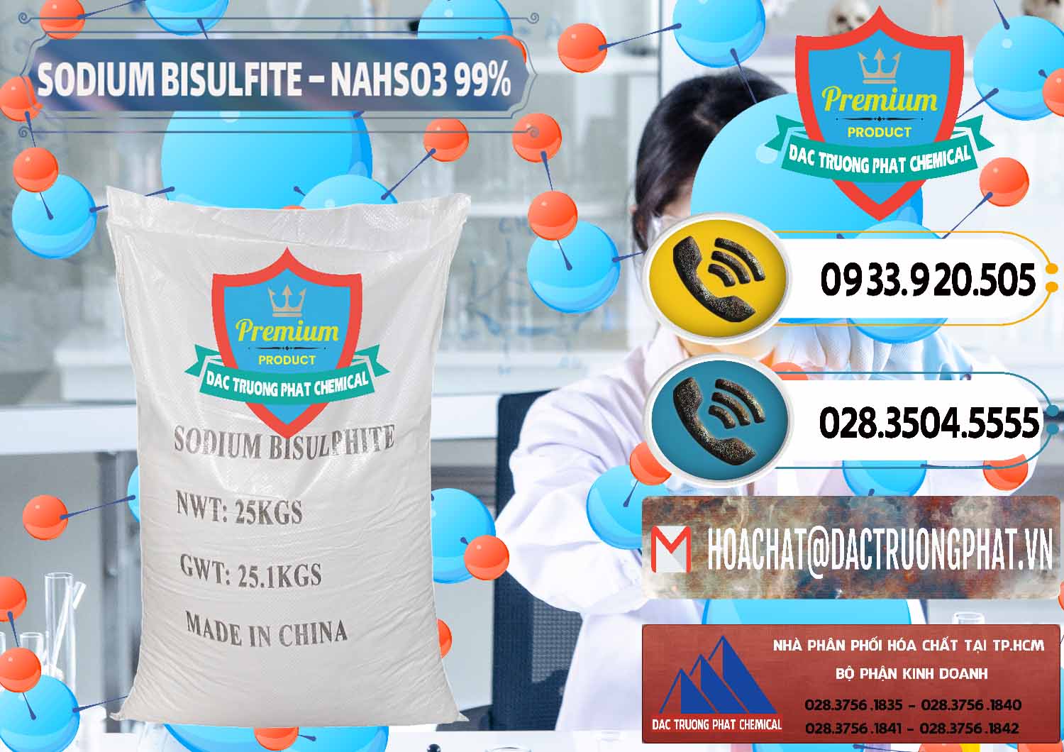 Nơi chuyên bán và phân phối Sodium Bisulfite – NAHSO3 Trung Quốc China - 0140 - Cty cung cấp & phân phối hóa chất tại TP.HCM - hoachatdetnhuom.vn