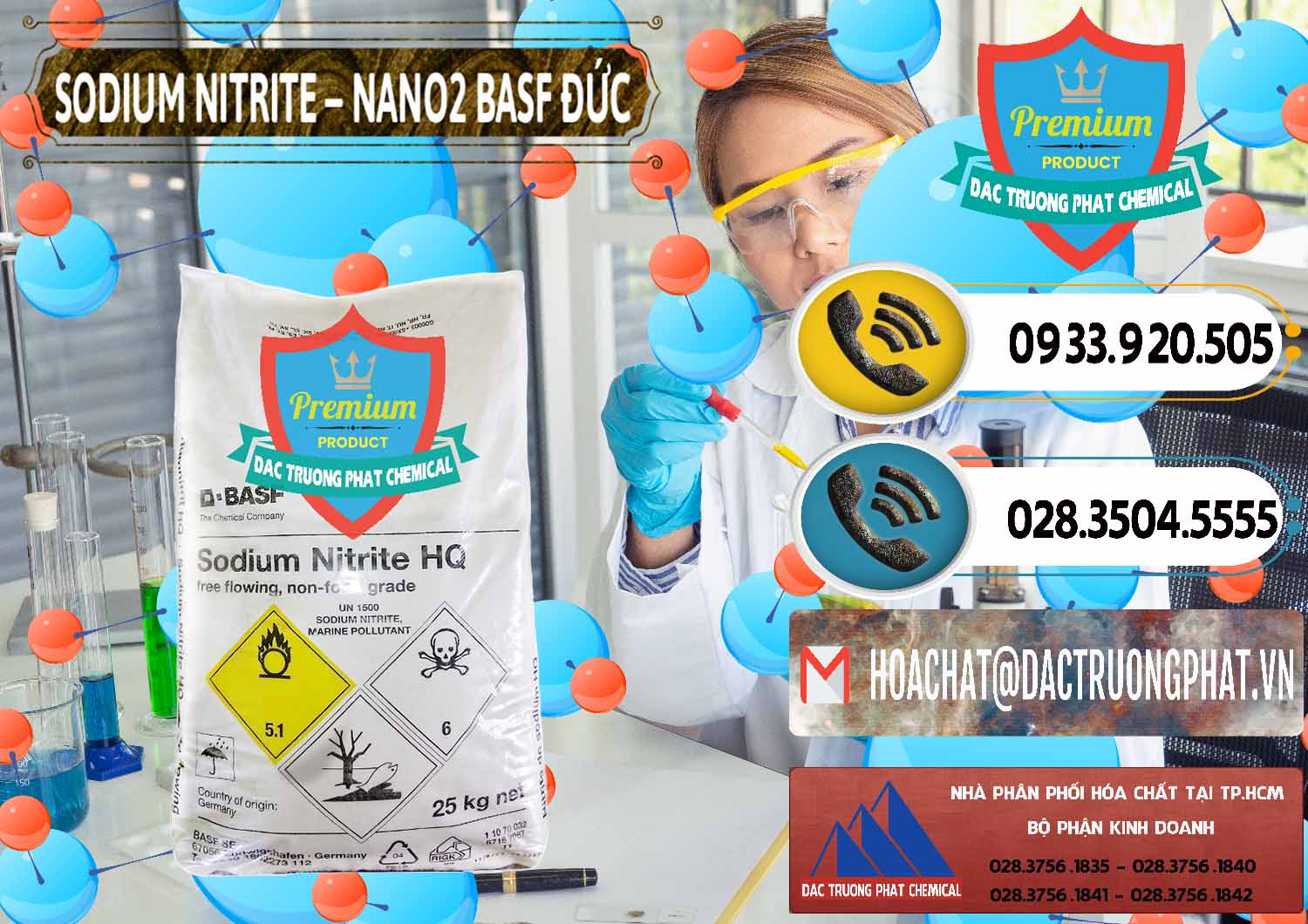 Chuyên cung ứng ( bán ) Sodium Nitrite - NANO2 Đức BASF Germany - 0148 - Cty kinh doanh _ phân phối hóa chất tại TP.HCM - hoachatdetnhuom.vn