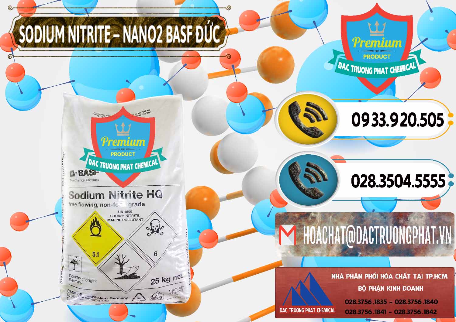 Phân phối & bán Sodium Nitrite - NANO2 Đức BASF Germany - 0148 - Đơn vị cung ứng ( phân phối ) hóa chất tại TP.HCM - hoachatdetnhuom.vn