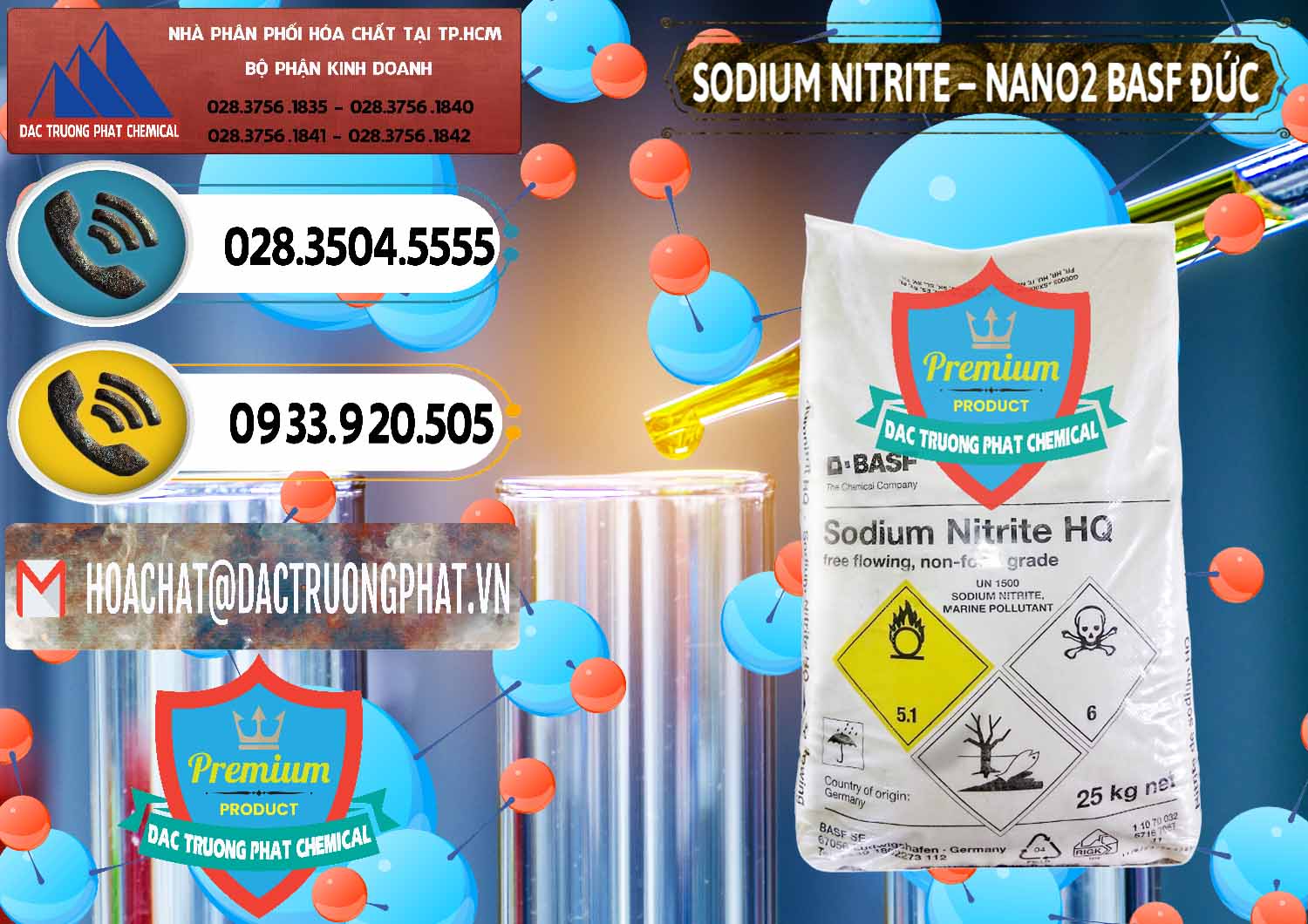 Công ty cung cấp & bán Sodium Nitrite - NANO2 Đức BASF Germany - 0148 - Nơi nhập khẩu ( cung cấp ) hóa chất tại TP.HCM - hoachatdetnhuom.vn