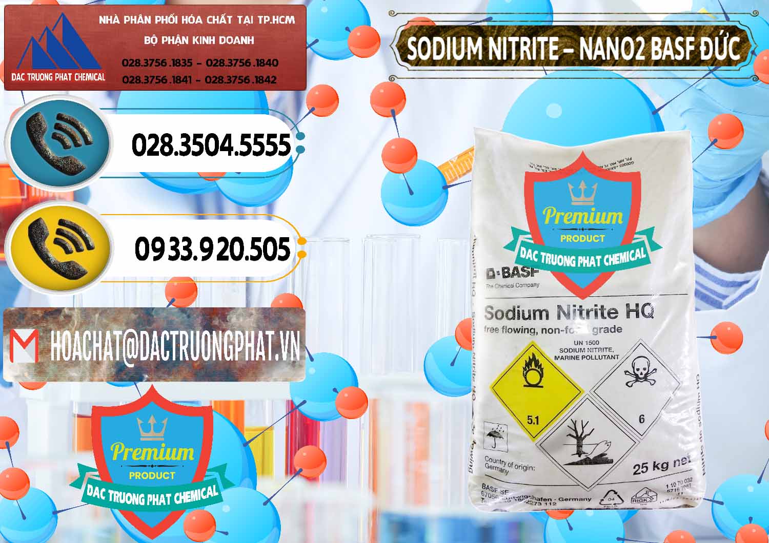 Đơn vị phân phối _ bán Sodium Nitrite - NANO2 Đức BASF Germany - 0148 - Chuyên cung cấp và nhập khẩu hóa chất tại TP.HCM - hoachatdetnhuom.vn