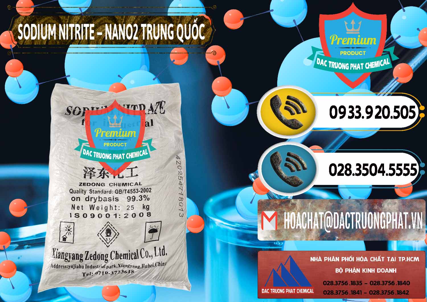 Nơi cung cấp - bán Sodium Nitrite - NANO2 Zedong Trung Quốc China - 0149 - Công ty phân phối & bán hóa chất tại TP.HCM - hoachatdetnhuom.vn