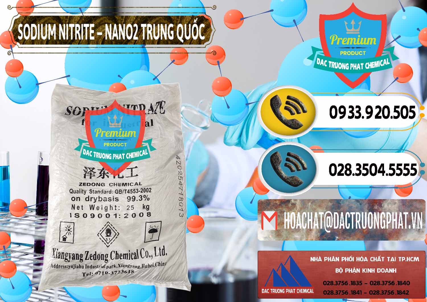 Đơn vị cung ứng ( bán ) Sodium Nitrite - NANO2 Zedong Trung Quốc China - 0149 - Công ty kinh doanh và cung cấp hóa chất tại TP.HCM - hoachatdetnhuom.vn