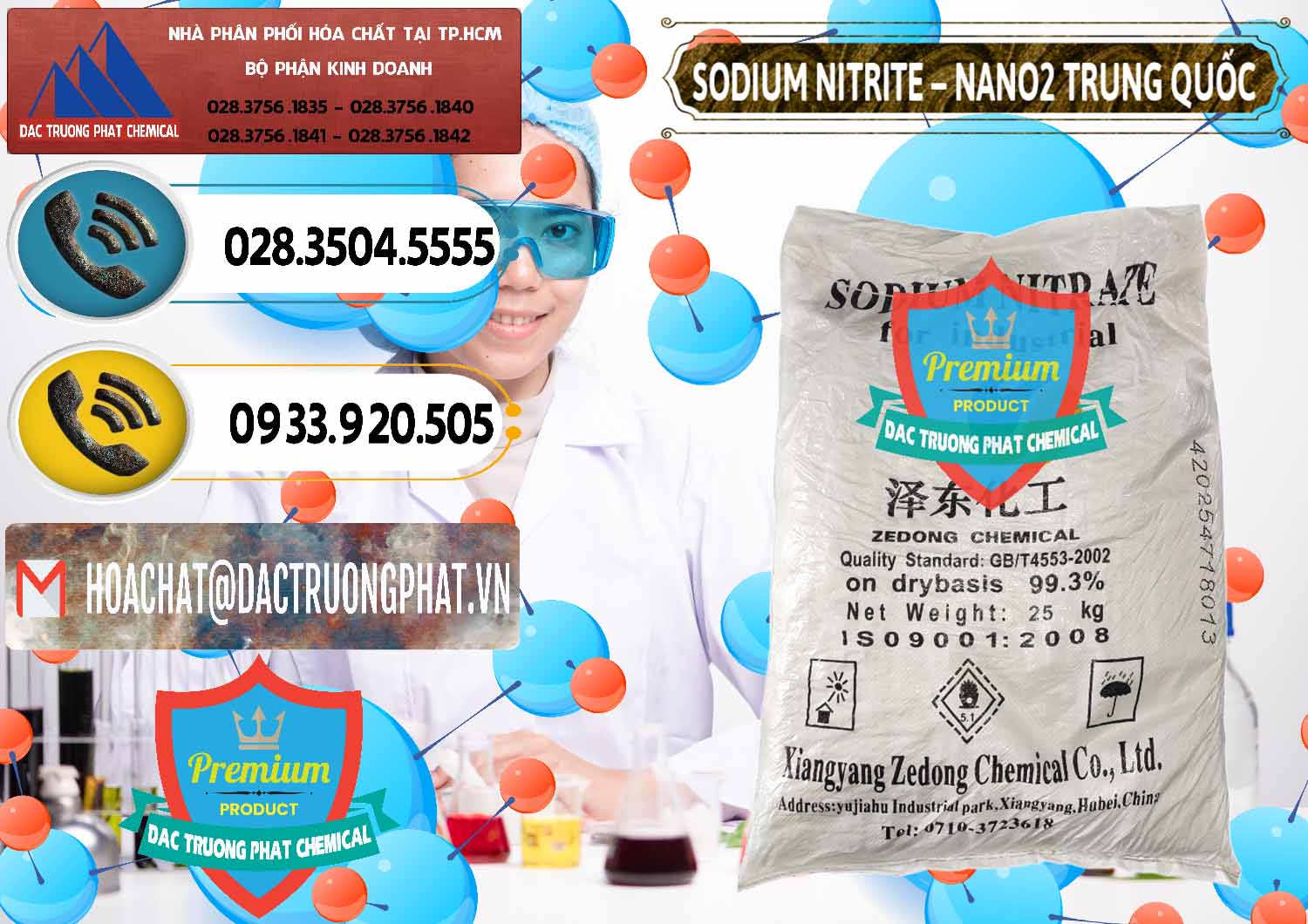 Công ty nhập khẩu - bán Sodium Nitrite - NANO2 Zedong Trung Quốc China - 0149 - Nhà cung ứng _ phân phối hóa chất tại TP.HCM - hoachatdetnhuom.vn