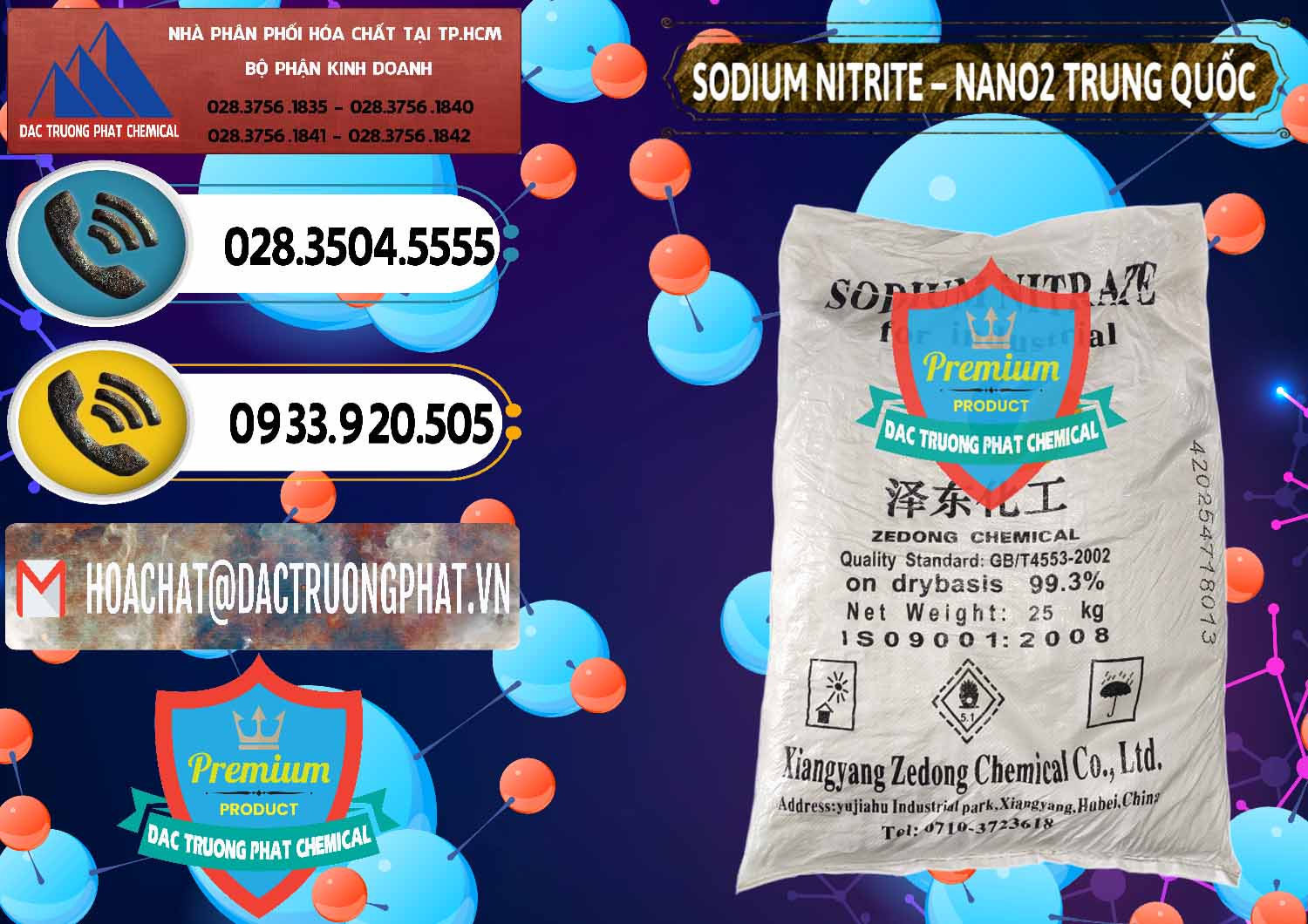 Cty chuyên phân phối _ bán Sodium Nitrite - NANO2 Zedong Trung Quốc China - 0149 - Phân phối _ bán hóa chất tại TP.HCM - hoachatdetnhuom.vn