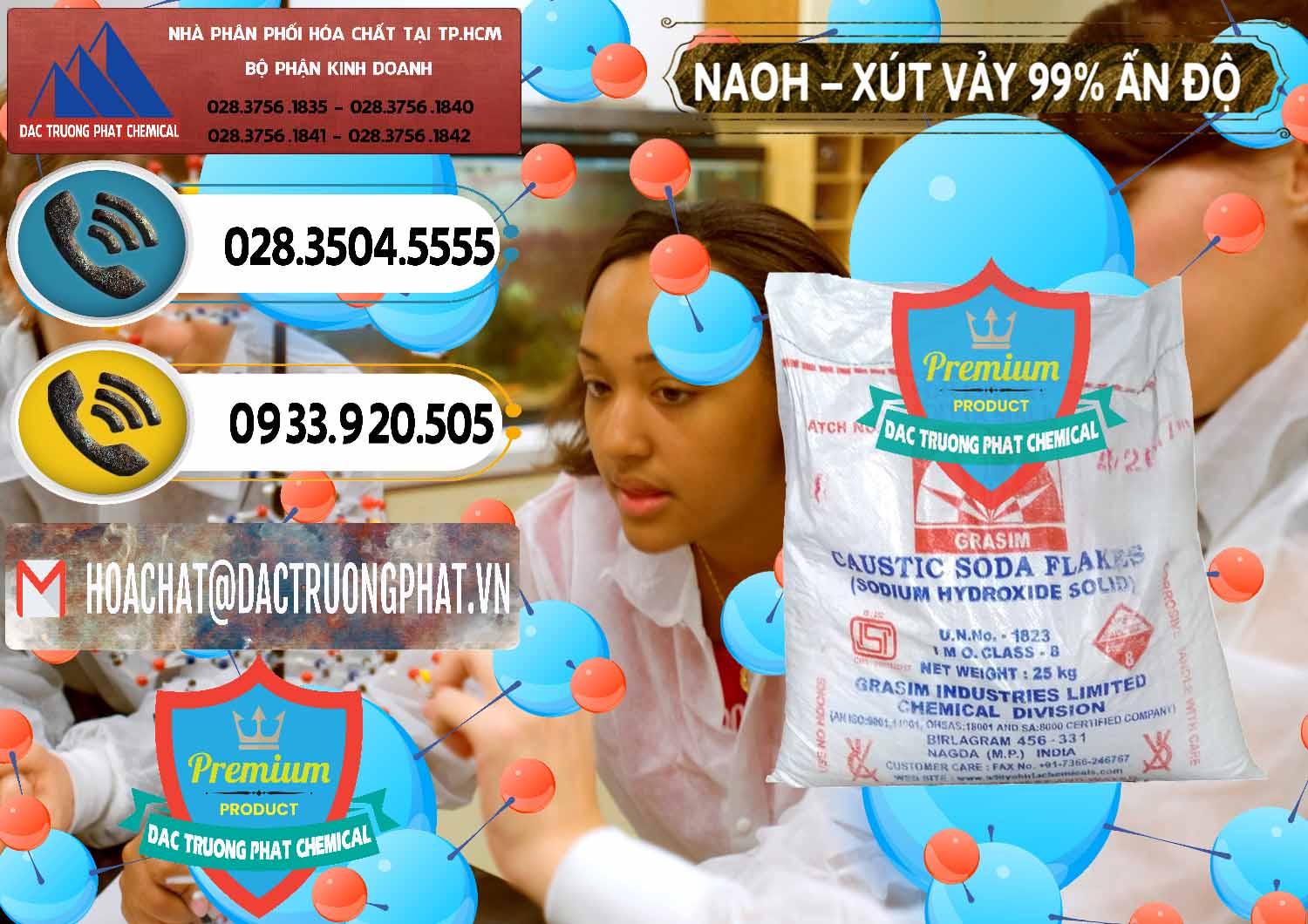 Đơn vị kinh doanh _ bán Xút Vảy - NaOH Vảy 99% Aditya Birla Grasim Ấn Độ India - 0171 - Nơi cung cấp & phân phối hóa chất tại TP.HCM - hoachatdetnhuom.vn