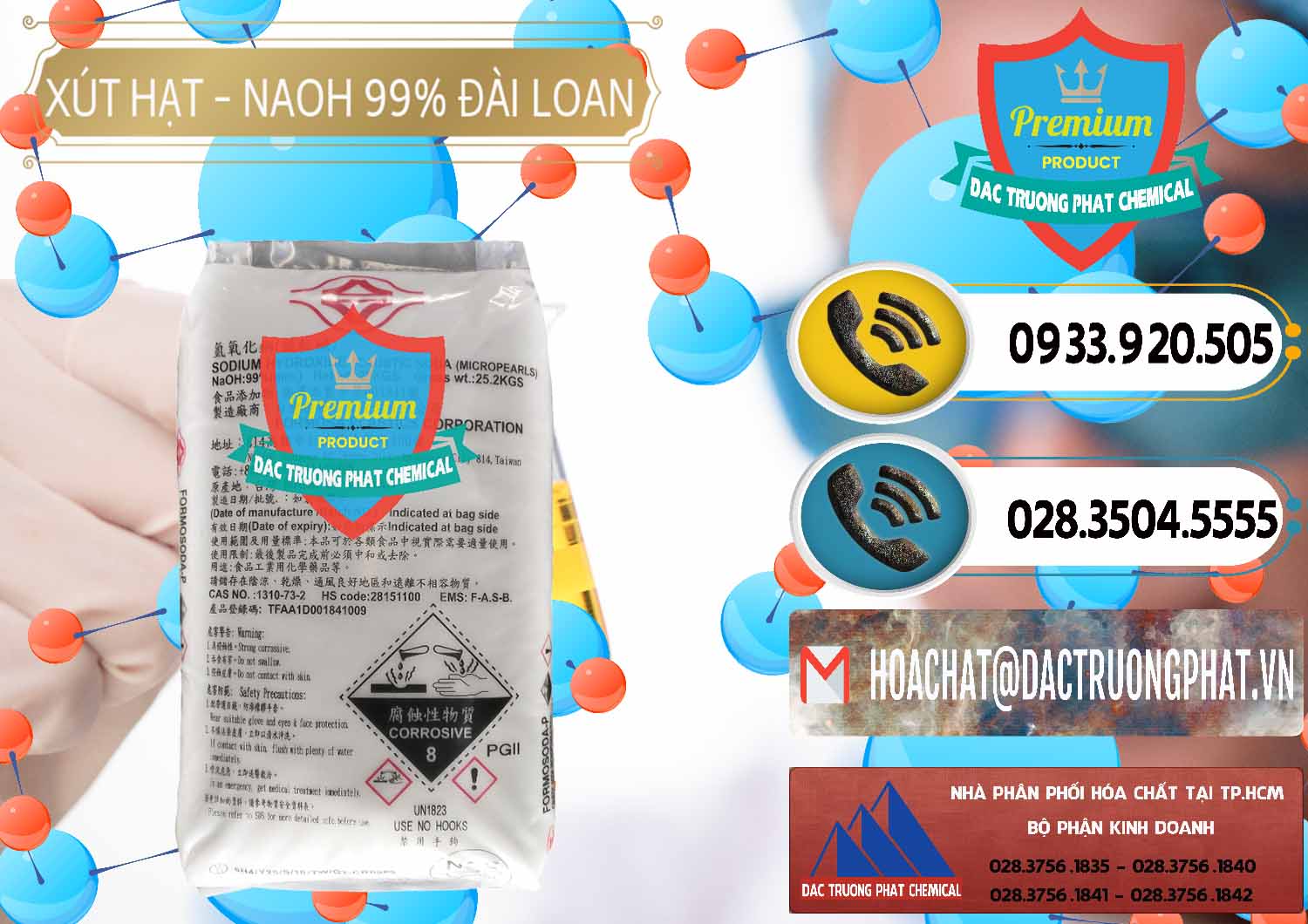 Cty chuyên bán & phân phối Xút Hạt - NaOH Bột 99% Đài Loan Taiwan Formosa - 0167 - Cty chuyên cung cấp ( bán ) hóa chất tại TP.HCM - hoachatdetnhuom.vn