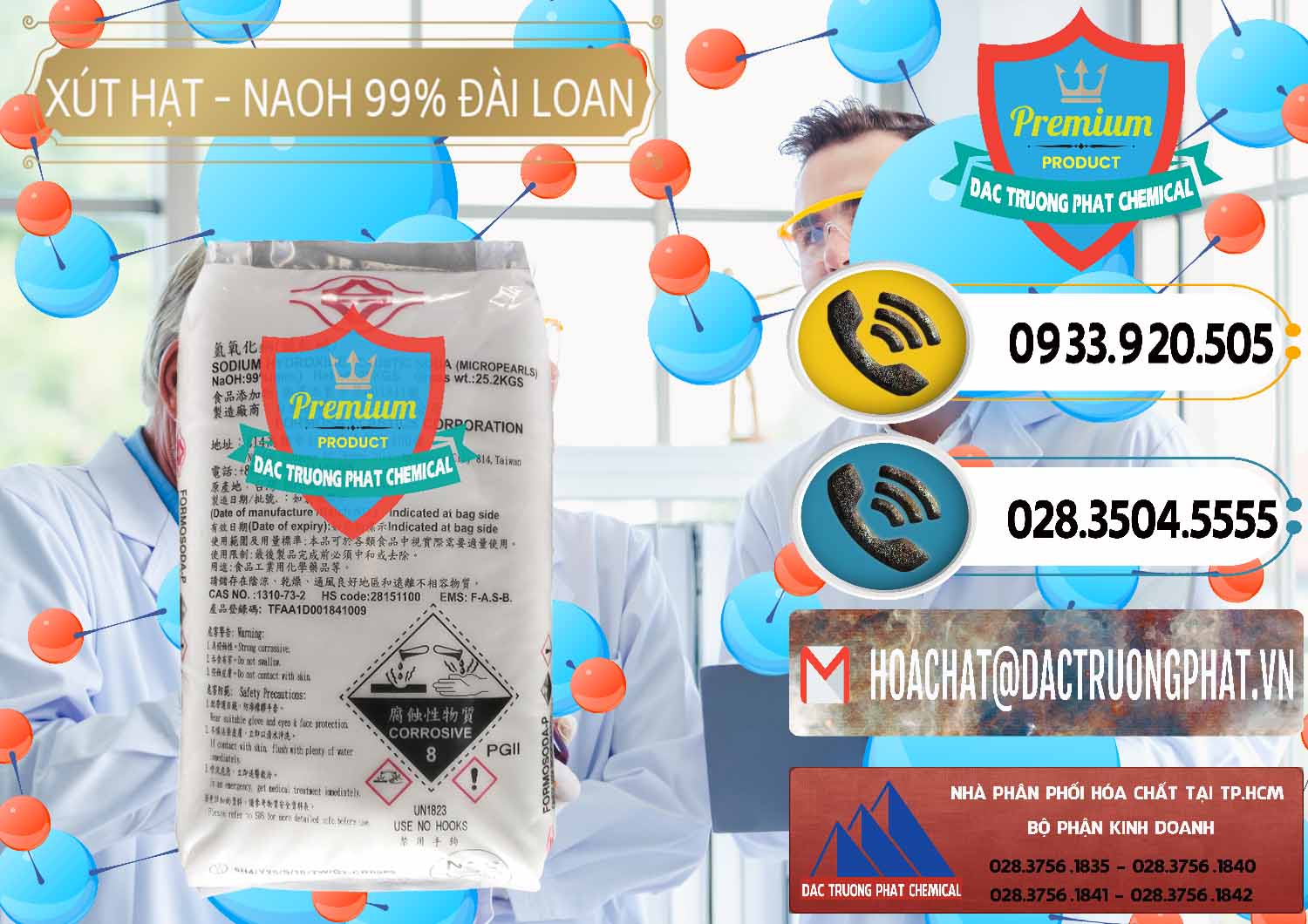 Công ty chuyên bán & phân phối Xút Hạt - NaOH Bột 99% Đài Loan Taiwan Formosa - 0167 - Cty phân phối _ cung cấp hóa chất tại TP.HCM - hoachatdetnhuom.vn