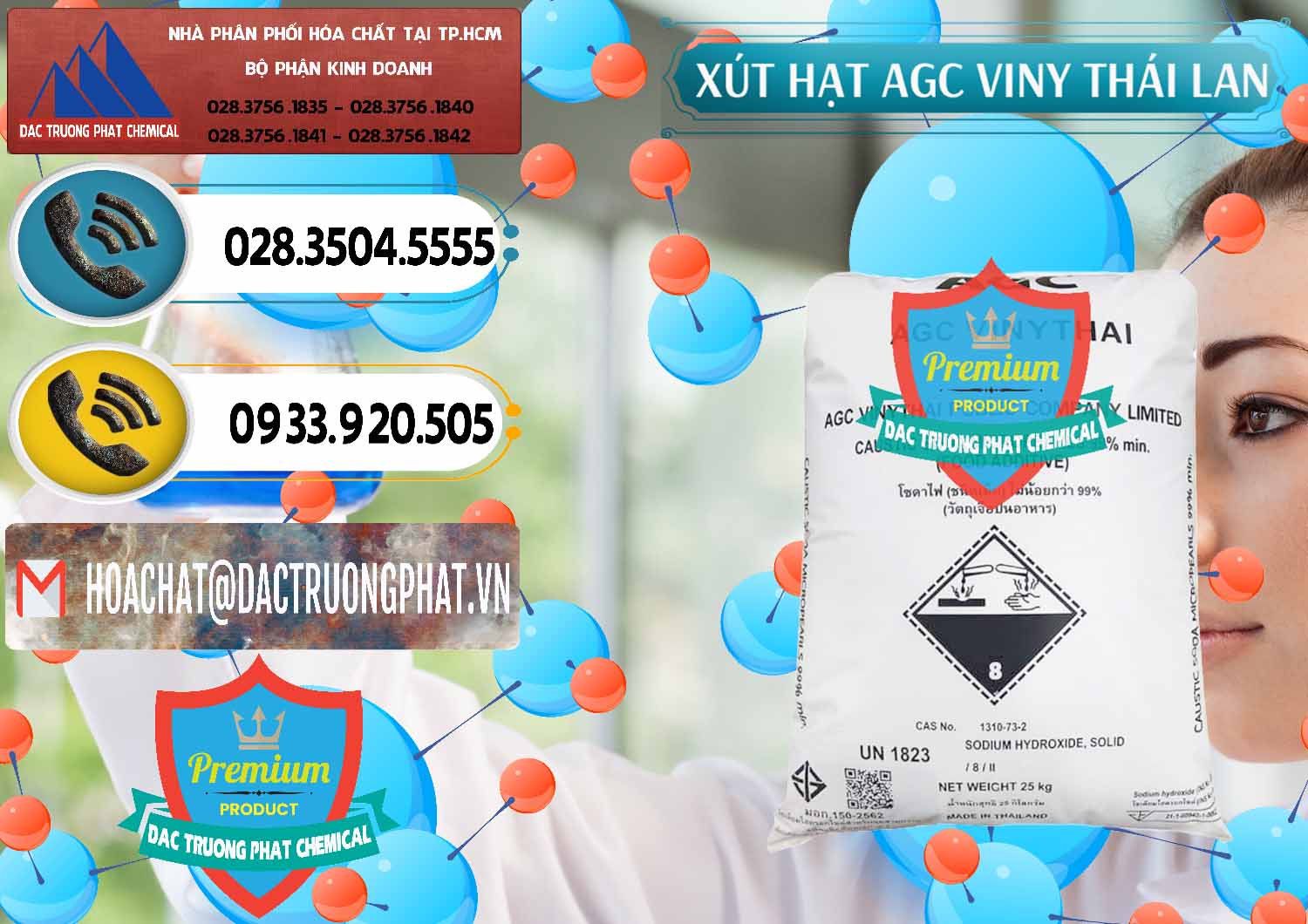 Đơn vị chuyên phân phối và bán Xút Hạt - NaOH Bột 99% AGC Viny Thái Lan - 0399 - Cung cấp - bán hóa chất tại TP.HCM - hoachatdetnhuom.vn