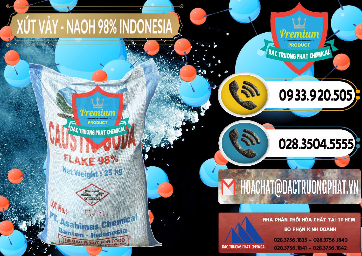 Chuyên cung ứng _ bán Xút Vảy - NaOH Vảy 98% ASC Indonesia - 0172 - Công ty phân phối _ cung cấp hóa chất tại TP.HCM - hoachatdetnhuom.vn