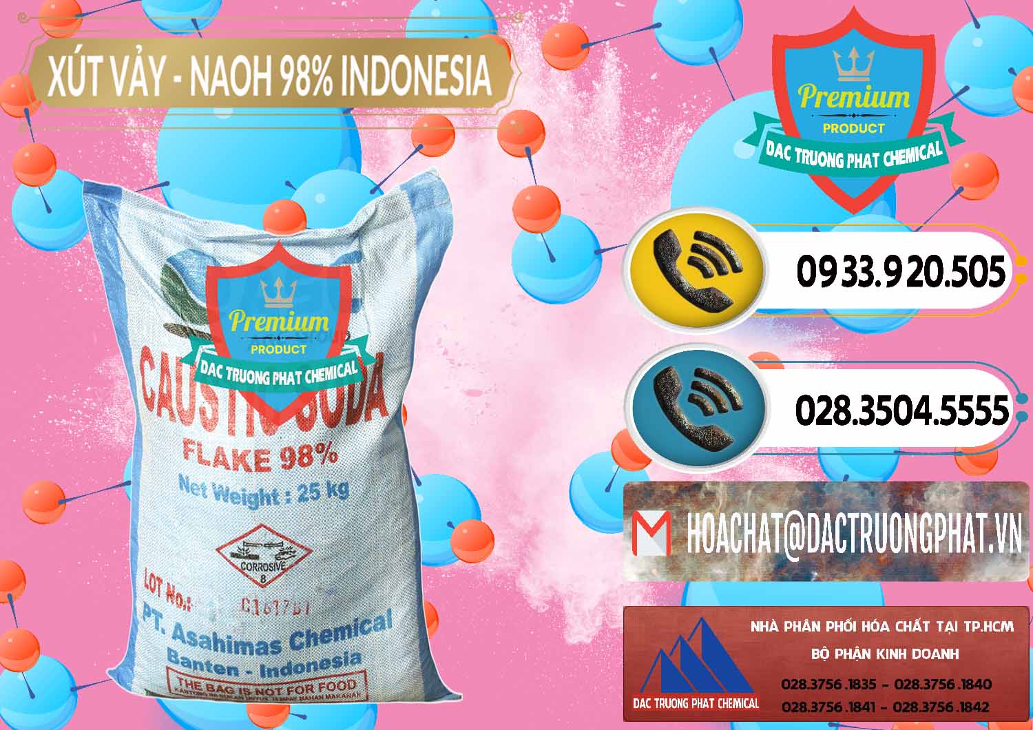 Cty chuyên kinh doanh _ bán Xút Vảy - NaOH Vảy 98% ASC Indonesia - 0172 - Công ty chuyên bán - phân phối hóa chất tại TP.HCM - hoachatdetnhuom.vn