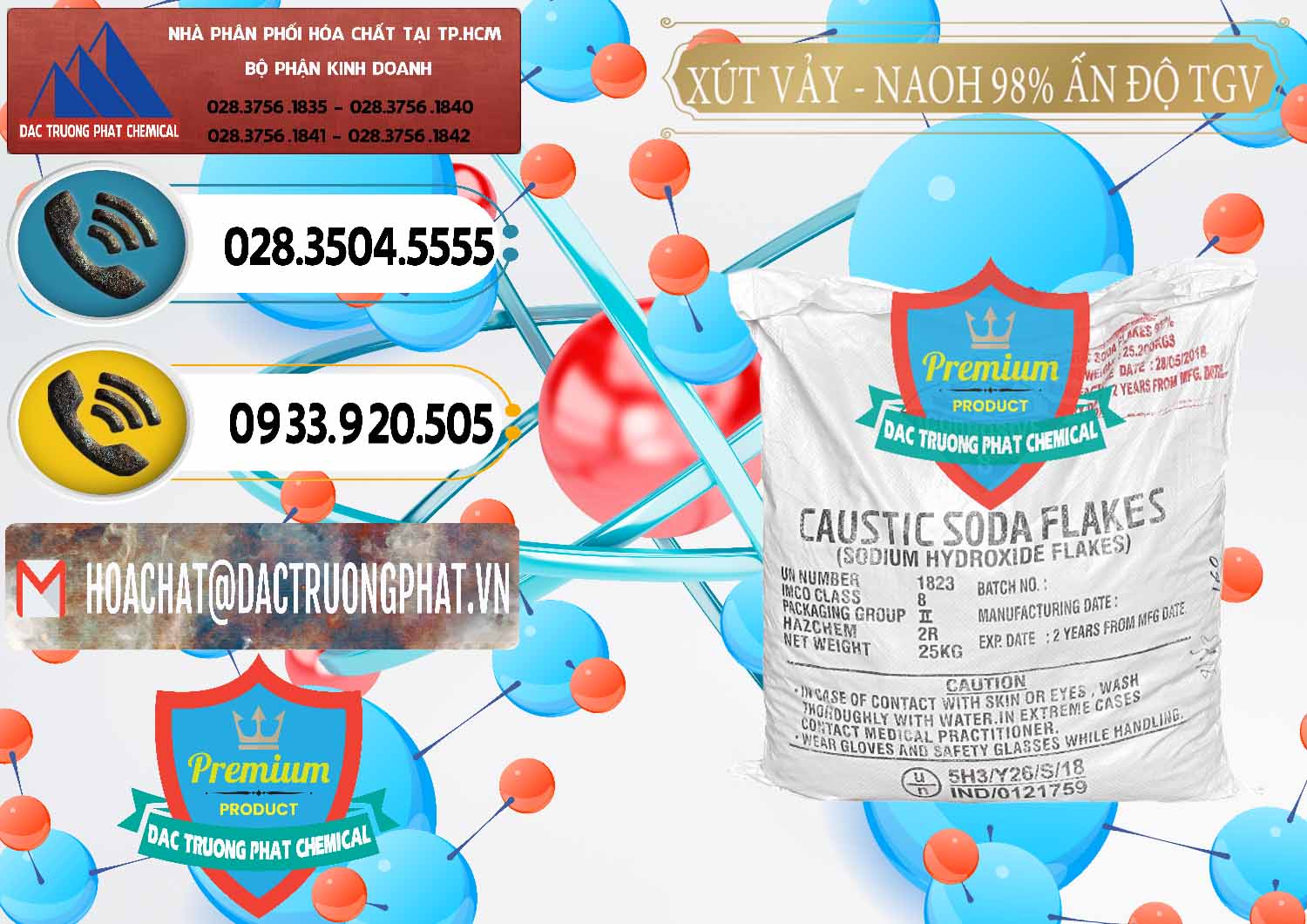 Đơn vị chuyên bán / phân phối hóa chất Caustic Soda Flakes × Caustic Soda Dạng Rắn 98% TGV Ấn Độ India tại Long An Nhà phân phối & bán Xút Vảy - NaOH Vảy 98% TGV Ấn Độ India - 0169 - Phân phối ( kinh doanh ) hóa chất tại TP.HCM - hoachatdetnhuom.vn