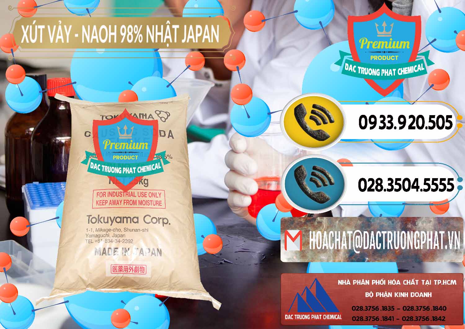 Cty cung cấp và bán Xút Vảy - NaOH Vảy 98% Tokuyama Nhật Bản Japan - 0173 - Nhà cung cấp ( kinh doanh ) hóa chất tại TP.HCM - hoachatdetnhuom.vn