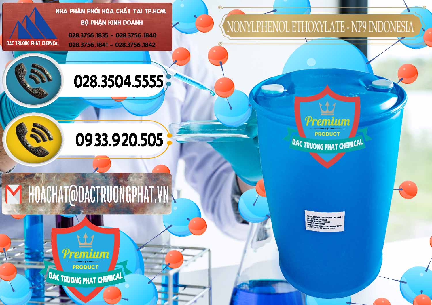 Cung cấp - bán NP9 - Nonyl Phenol Ethoxylate Indonesia - 0317 - Nơi chuyên phân phối và kinh doanh hóa chất tại TP.HCM - hoachatdetnhuom.vn