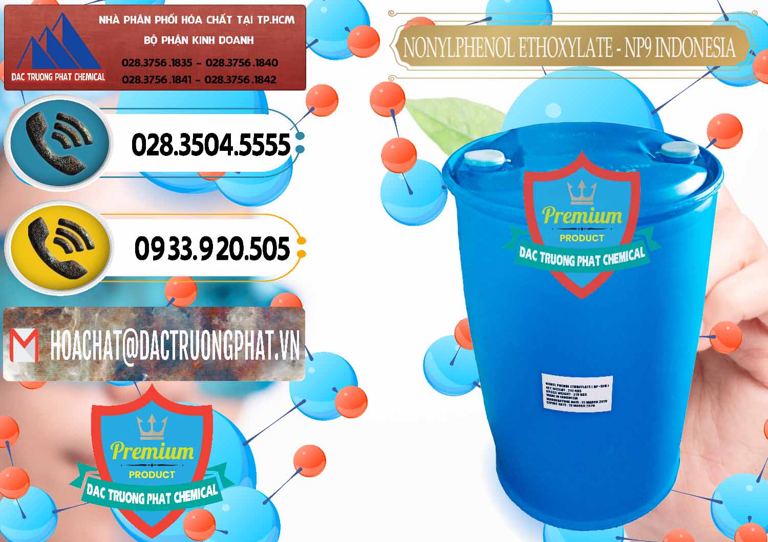 Cty chuyên bán và cung ứng NP9 - Nonyl Phenol Ethoxylate Indonesia - 0317 - Cty chuyên phân phối và nhập khẩu hóa chất tại TP.HCM - hoachatdetnhuom.vn