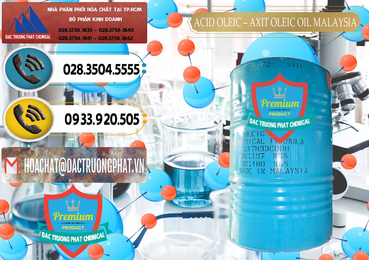 Nơi chuyên cung cấp & bán Acid Oleic – Axit Oleic Oil Malaysia - 0013 - Đơn vị nhập khẩu và phân phối hóa chất tại TP.HCM - hoachatdetnhuom.vn