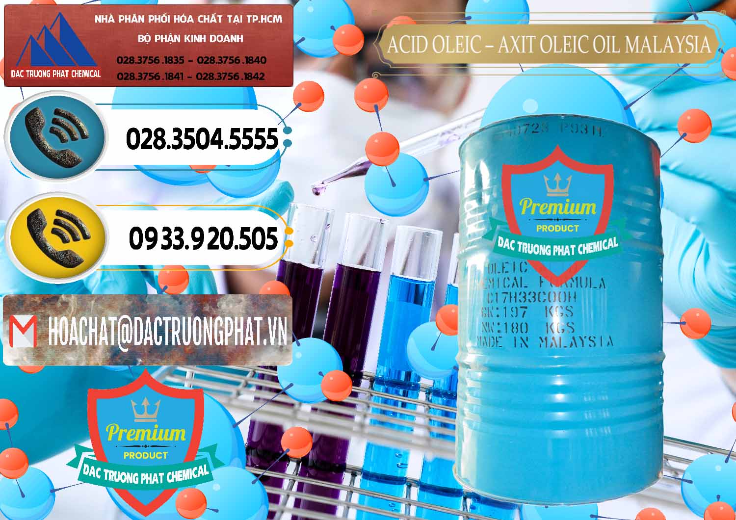 Chuyên cung cấp & bán Acid Oleic – Axit Oleic Oil Malaysia - 0013 - Chuyên phân phối - cung cấp hóa chất tại TP.HCM - hoachatdetnhuom.vn