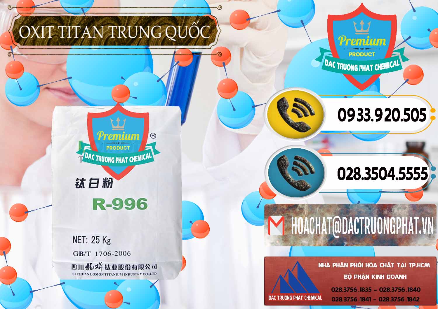 Cty chuyên bán - cung ứng Oxit Titan KA100 – Tio2 Trung Quốc China - 0398 - Nơi cung cấp ( bán ) hóa chất tại TP.HCM - hoachatdetnhuom.vn
