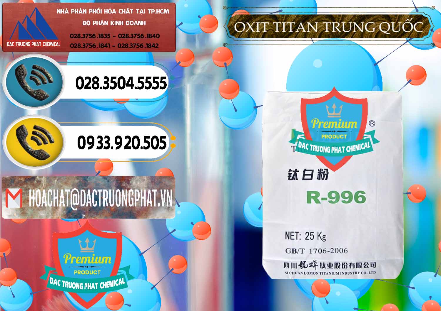 Cty bán & cung ứng Oxit Titan KA100 – Tio2 Trung Quốc China - 0398 - Công ty chuyên nhập khẩu - phân phối hóa chất tại TP.HCM - hoachatdetnhuom.vn