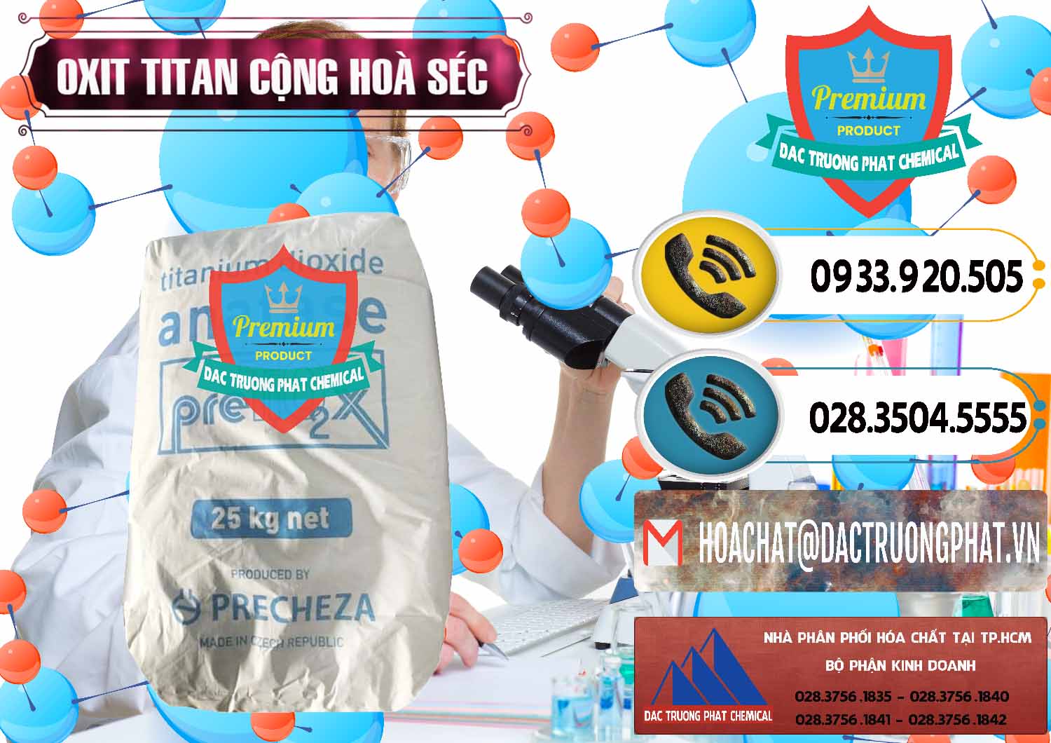 Nhà cung cấp & bán Oxit Titan KA100 – Tio2 Cộng Hòa Séc Czech Republic - 0407 - Nhà phân phối ( cung cấp ) hóa chất tại TP.HCM - hoachatdetnhuom.vn