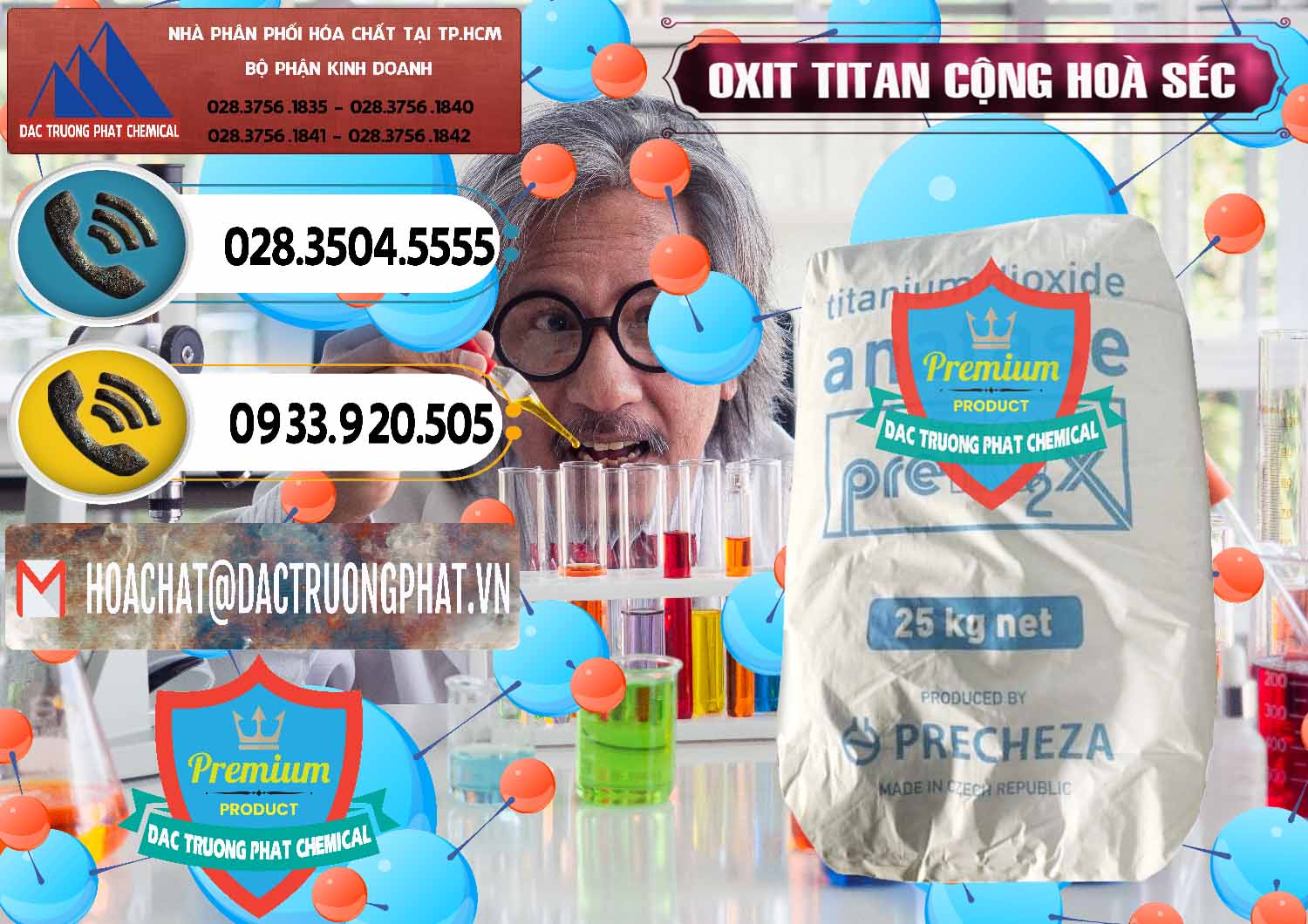 Cty chuyên nhập khẩu _ bán Oxit Titan KA100 – Tio2 Cộng Hòa Séc Czech Republic - 0407 - Cty bán ( phân phối ) hóa chất tại TP.HCM - hoachatdetnhuom.vn