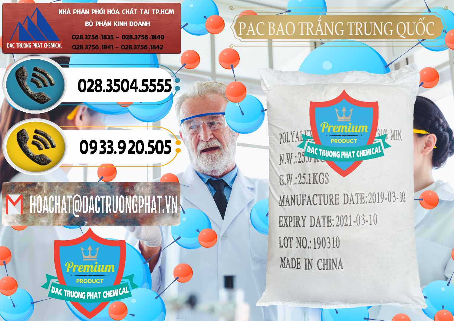 Công ty phân phối þ bán hóa chất PAC Chất Keo Tụ Dạng Bột / PAC Bột Bao Trắng Trung Quốc China tại Sóc Trăng Công ty phân phối _ bán PAC - Polyaluminium Chloride Bao Trắng Trung Quốc China - 0108 - Cung cấp & phân phối hóa chất tại TP.HCM - hoachatdetnhuom.vn