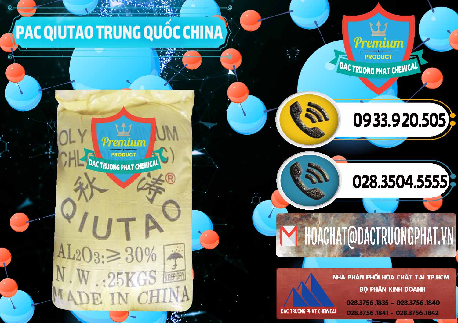 Nơi bán _ phân phối PAC - Polyaluminium Chloride Qiutao Trung Quốc China - 0267 - Chuyên kinh doanh - phân phối hóa chất tại TP.HCM - hoachatdetnhuom.vn