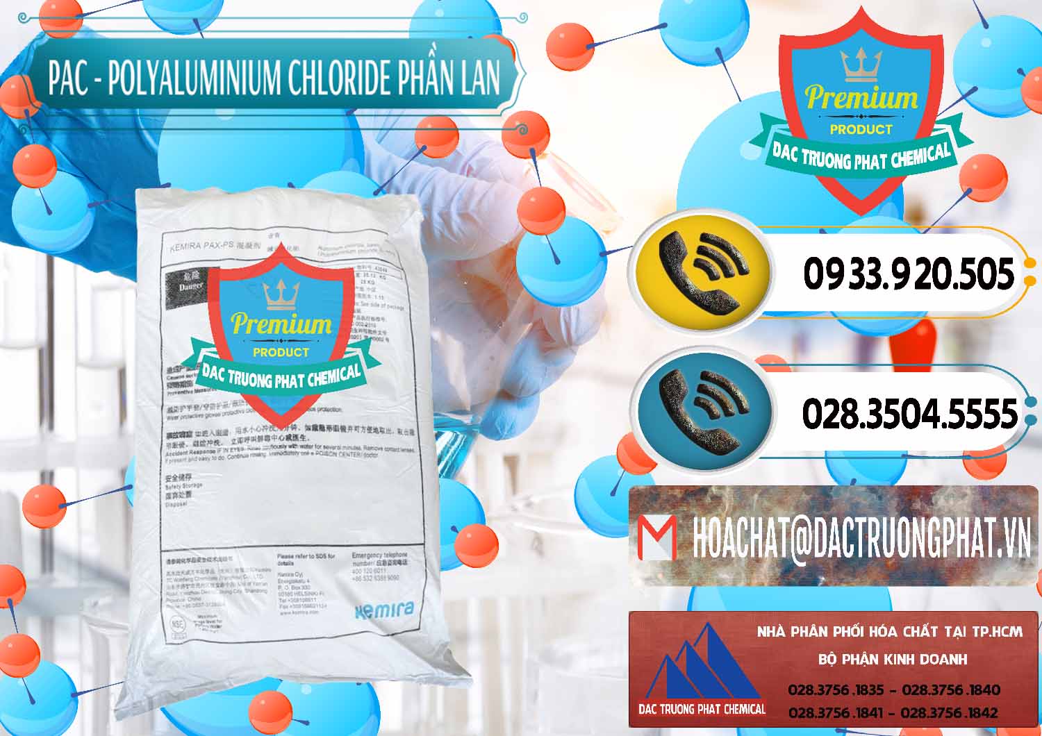 Chuyên bán & cung ứng PAC - Polyaluminium Chloride Phần Lan Finland - 0383 - Đơn vị chuyên cung cấp & kinh doanh hóa chất tại TP.HCM - hoachatdetnhuom.vn