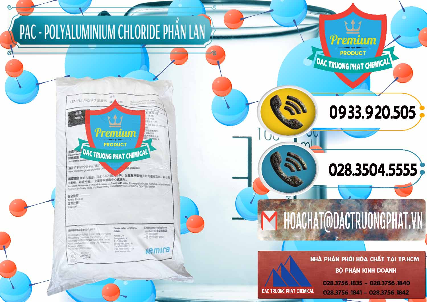 Đơn vị nhập khẩu - bán PAC - Polyaluminium Chloride Phần Lan Finland - 0383 - Chuyên cung cấp _ kinh doanh hóa chất tại TP.HCM - hoachatdetnhuom.vn