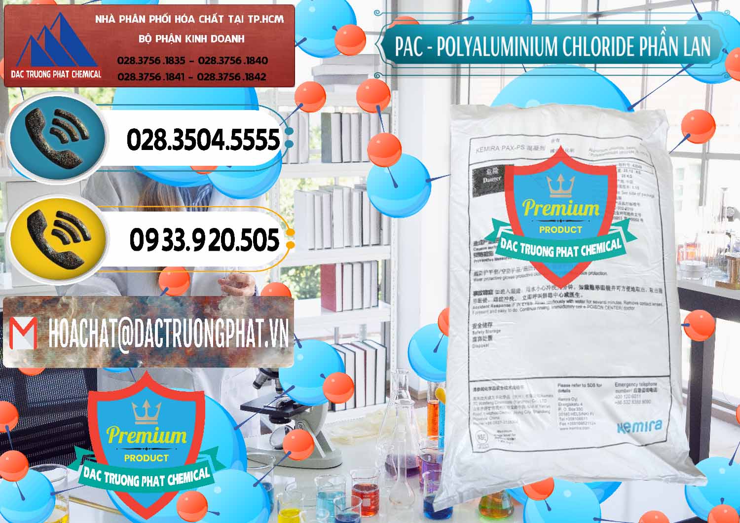 Chuyên cung cấp và bán PAC - Polyaluminium Chloride Phần Lan Finland - 0383 - Nhà cung ứng & phân phối hóa chất tại TP.HCM - hoachatdetnhuom.vn