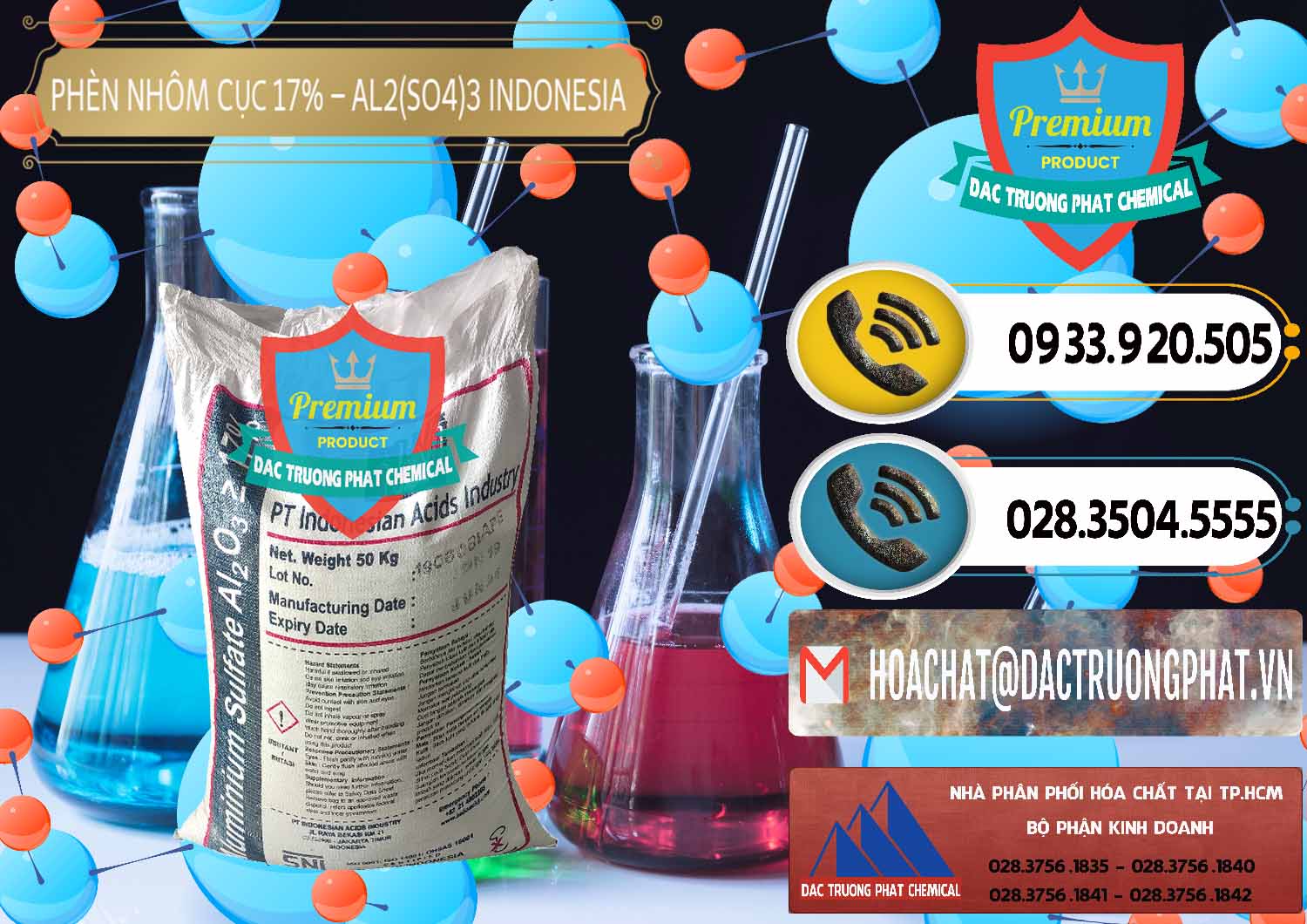 Đơn vị cung cấp ( bán ) Phèn Nhôm Cục - Al2(SO4)3 17% bao 50kg Indonesia - 0113 - Phân phối - cung ứng hóa chất tại TP.HCM - hoachatdetnhuom.vn