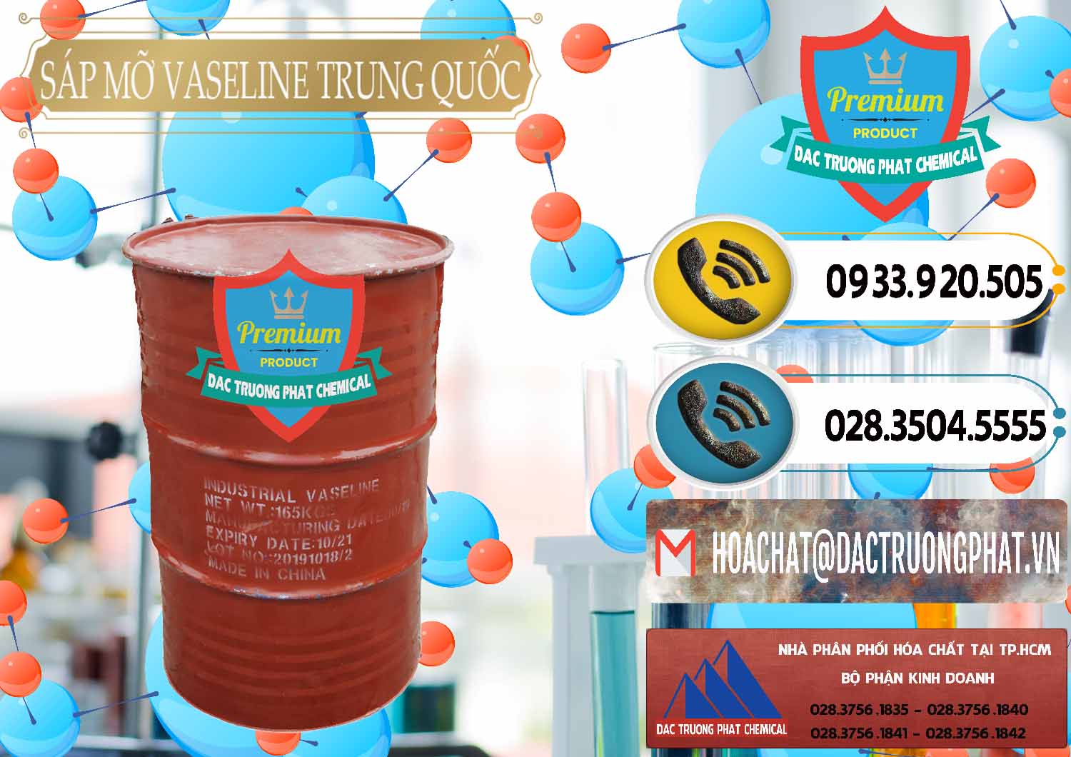 Công ty chuyên bán - cung cấp Sáp Mỡ Vaseline Trung Quốc China - 0122 - Đơn vị phân phối và cung cấp hóa chất tại TP.HCM - hoachatdetnhuom.vn