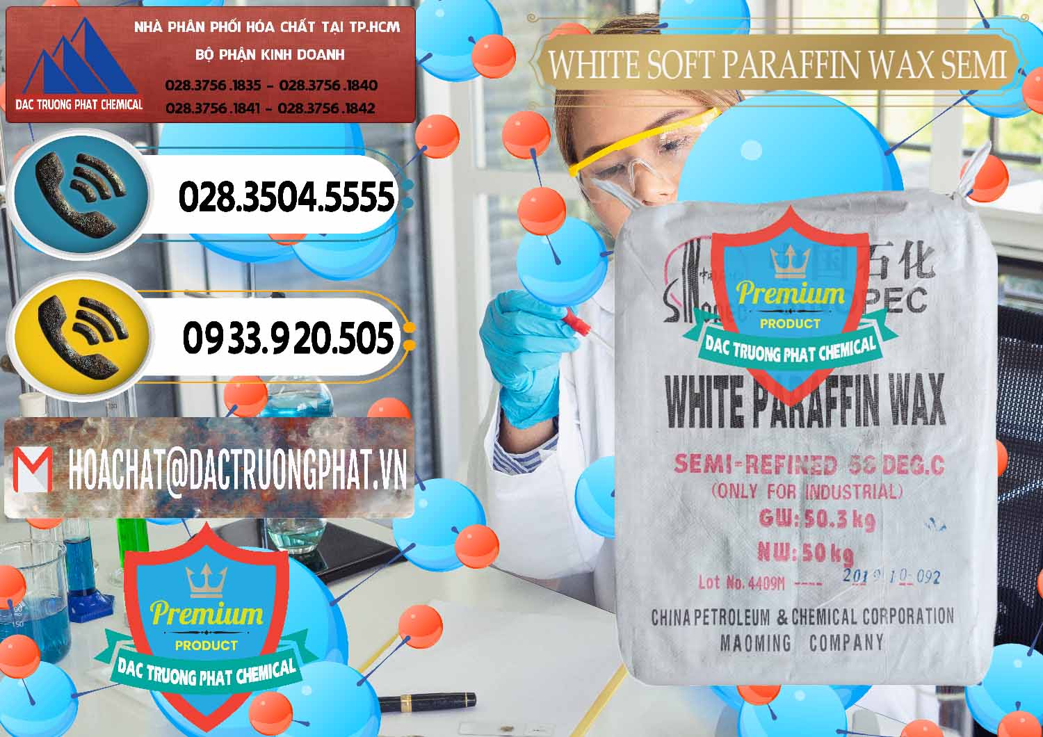 Công ty chuyên bán - cung ứng Sáp Paraffin Wax Sinopec Trung Quốc China - 0328 - Đơn vị cung cấp và nhập khẩu hóa chất tại TP.HCM - hoachatdetnhuom.vn